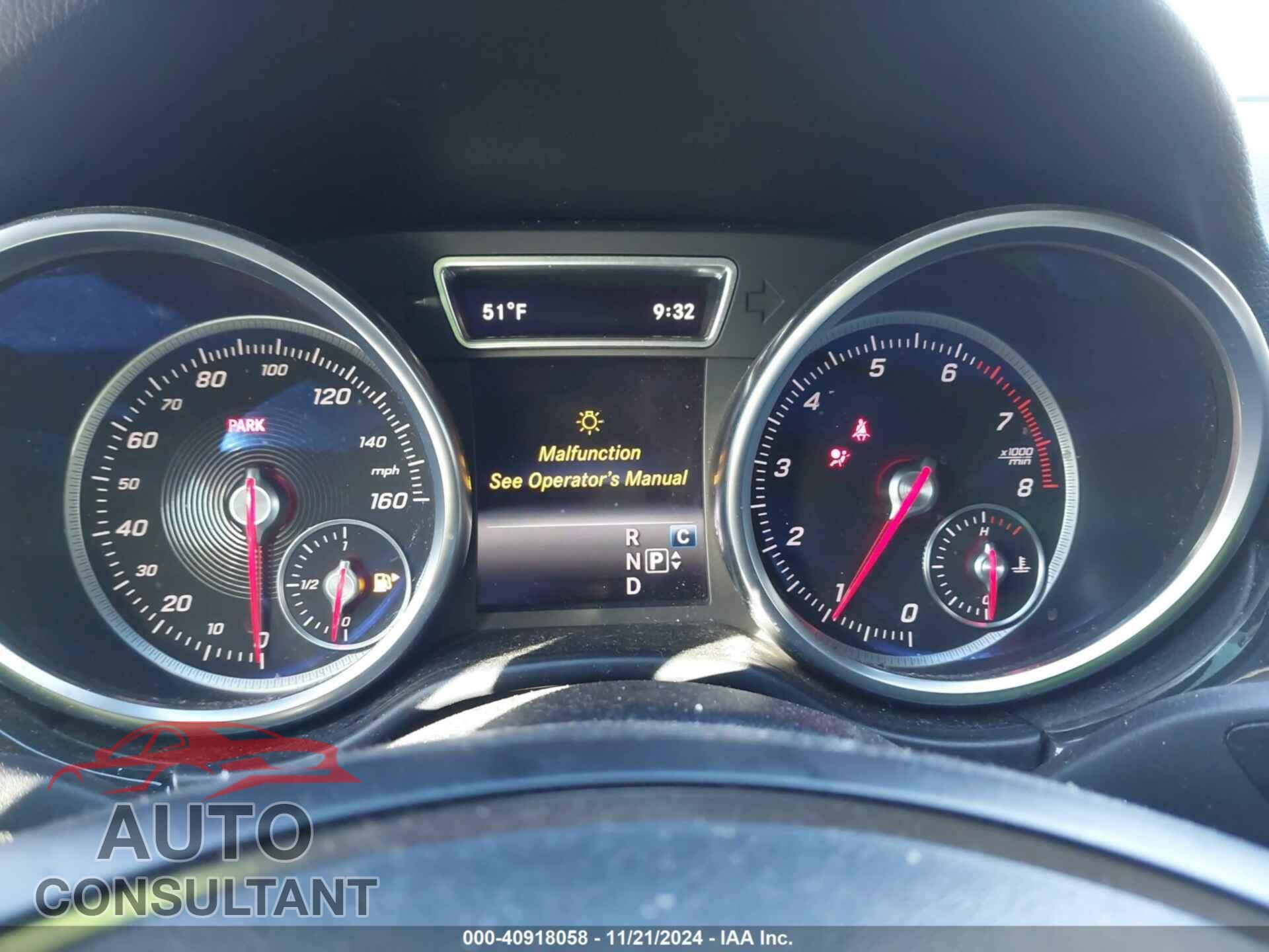 MERCEDES-BENZ GLE 350 2017 - 4JGDA5JB2HA903473