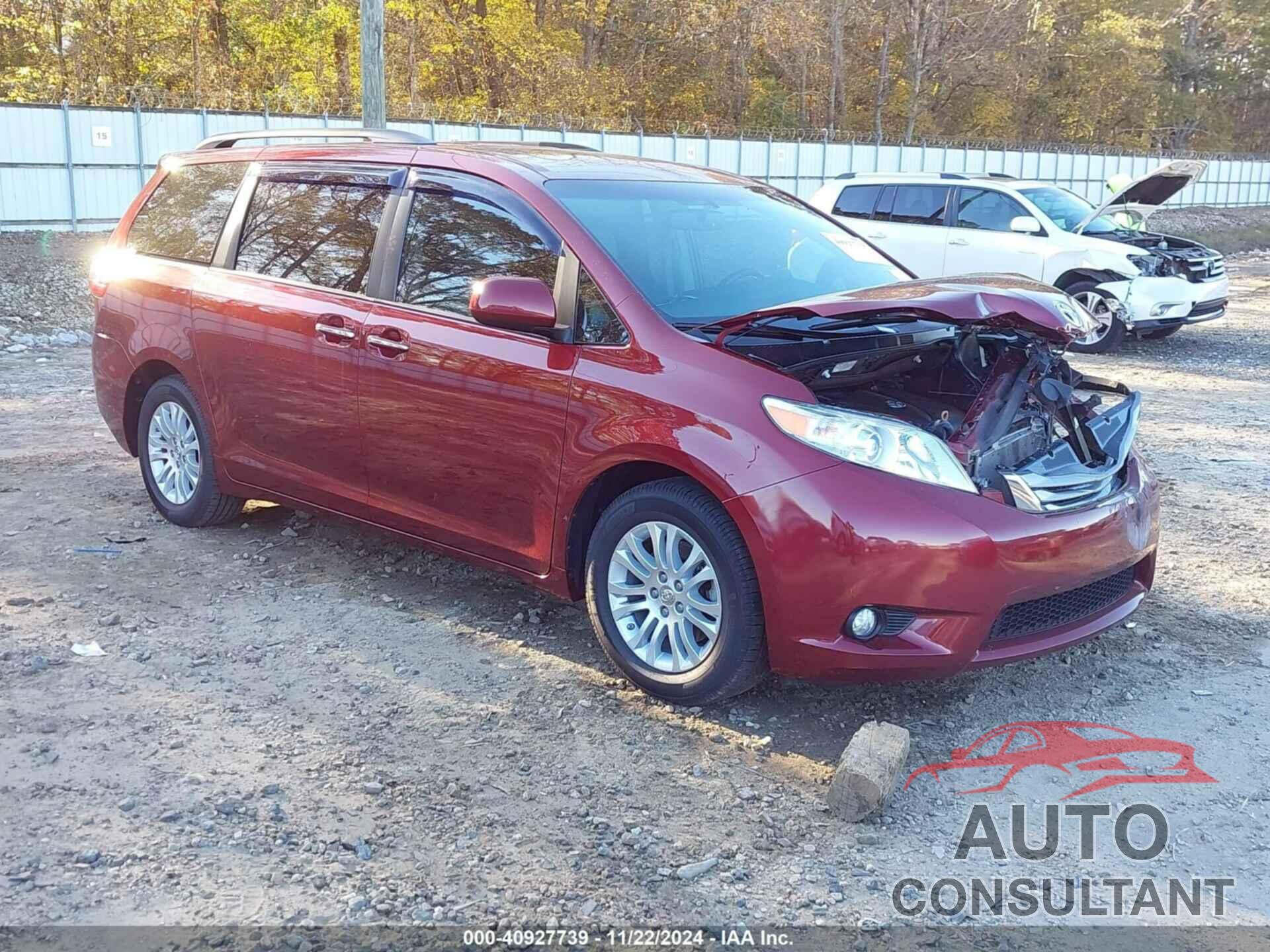 TOYOTA SIENNA 2017 - 5TDYZ3DC0HS862383