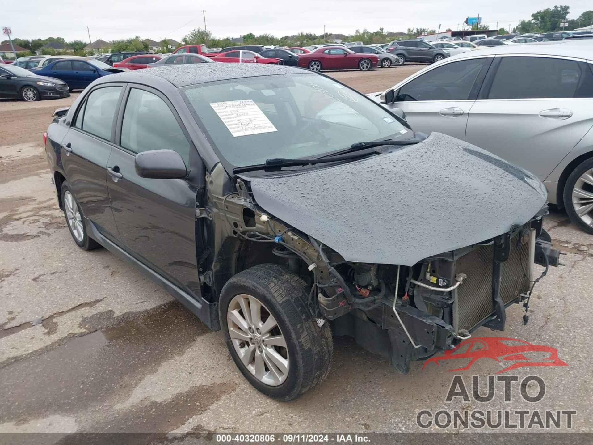TOYOTA COROLLA 2010 - 1NXBU4EE5AZ368527