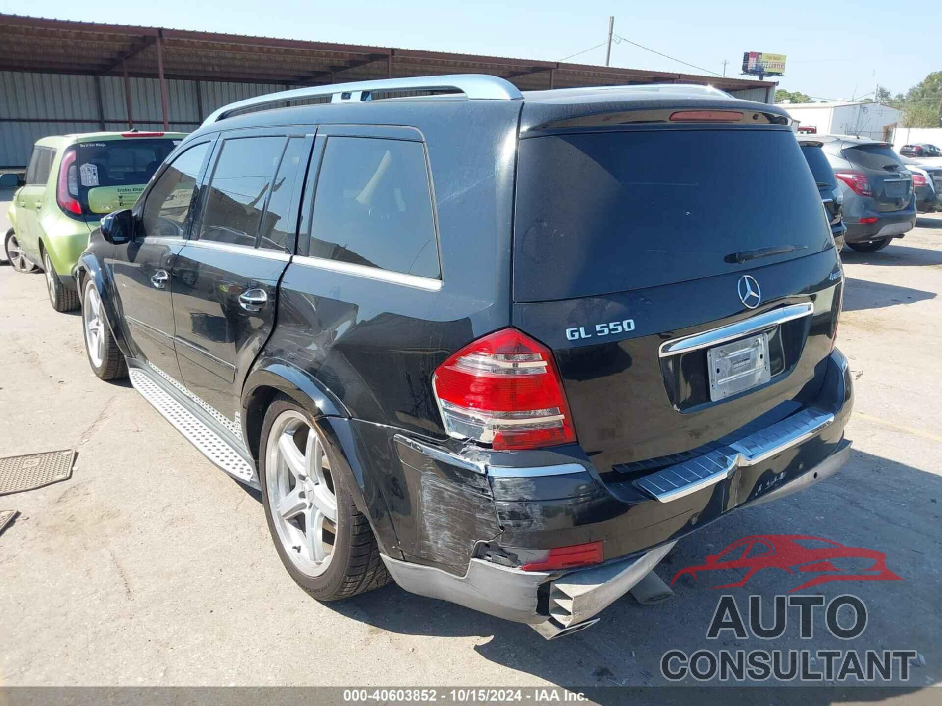 MERCEDES-BENZ GL 550 2009 - 4JGBF86E59A498918