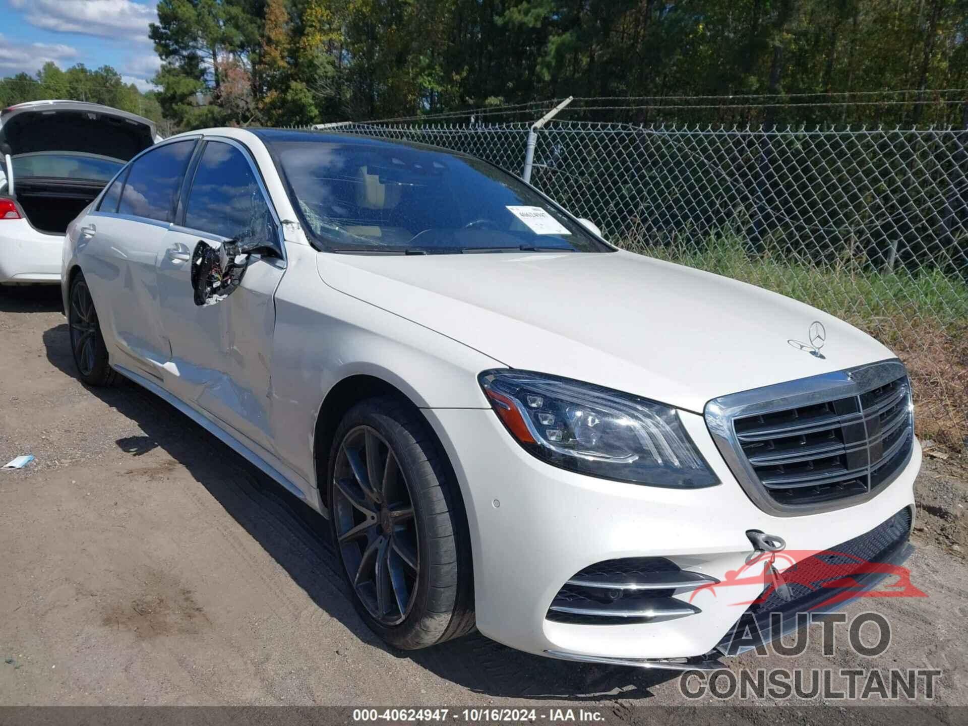 MERCEDES-BENZ S 560 2018 - WDDUG8DB1JA413280