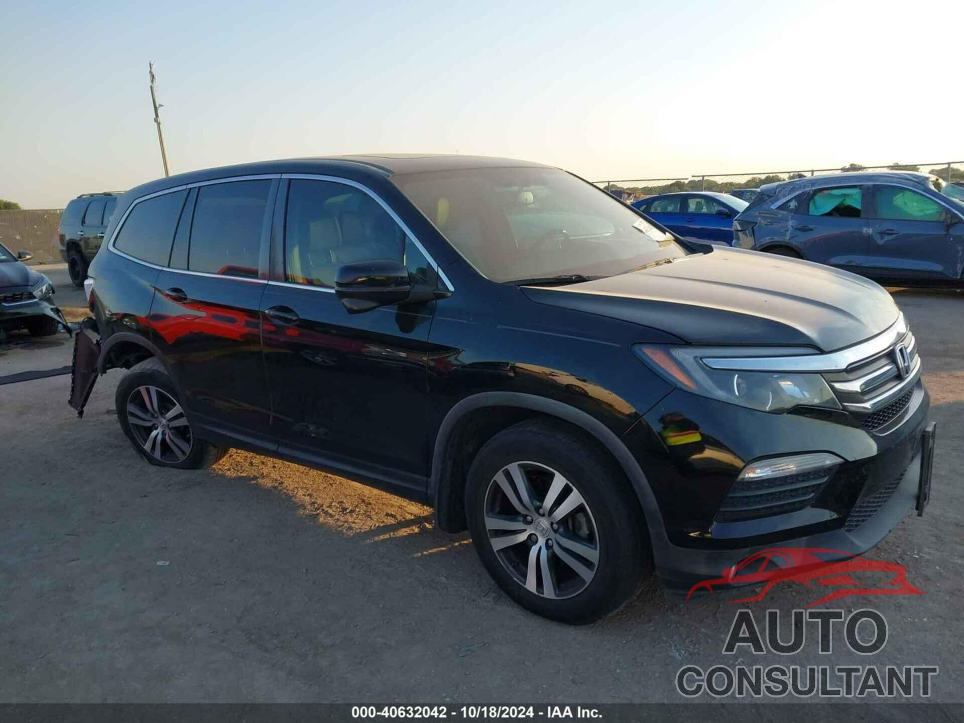 HONDA PILOT 2017 - 5FNYF5H8XHB023212