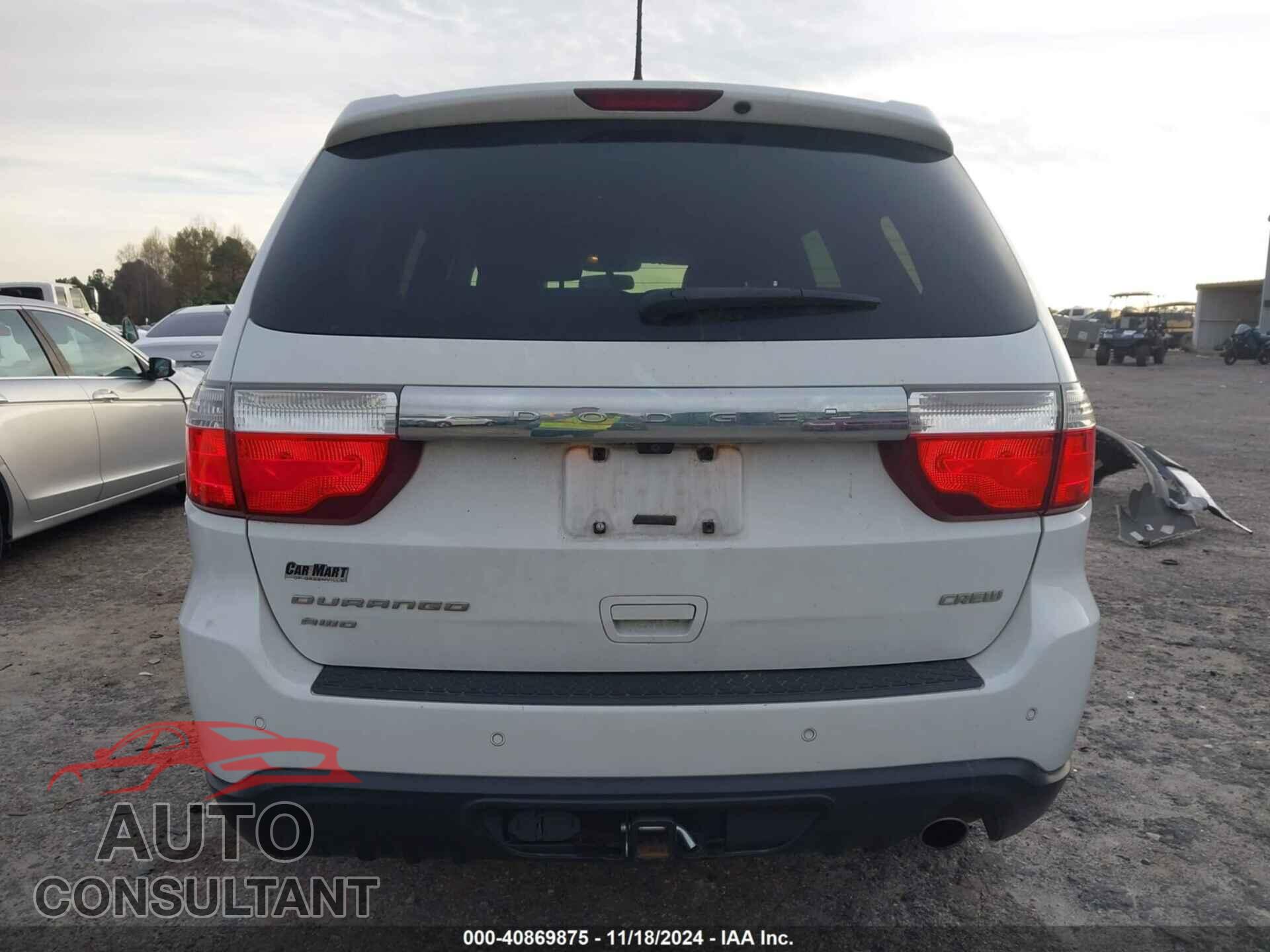 DODGE DURANGO 2013 - 1C4RDJDG4DC654304