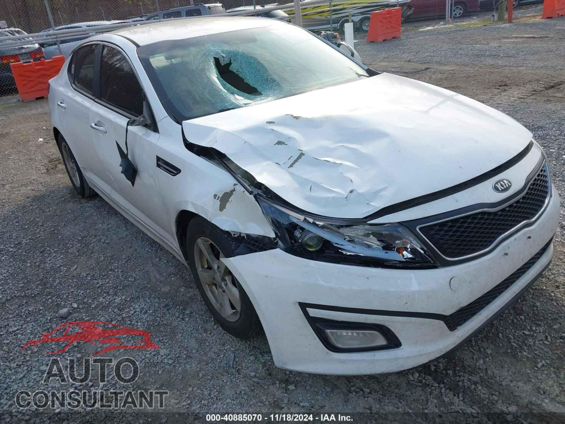 KIA OPTIMA 2015 - KNAGM4A74F5533841