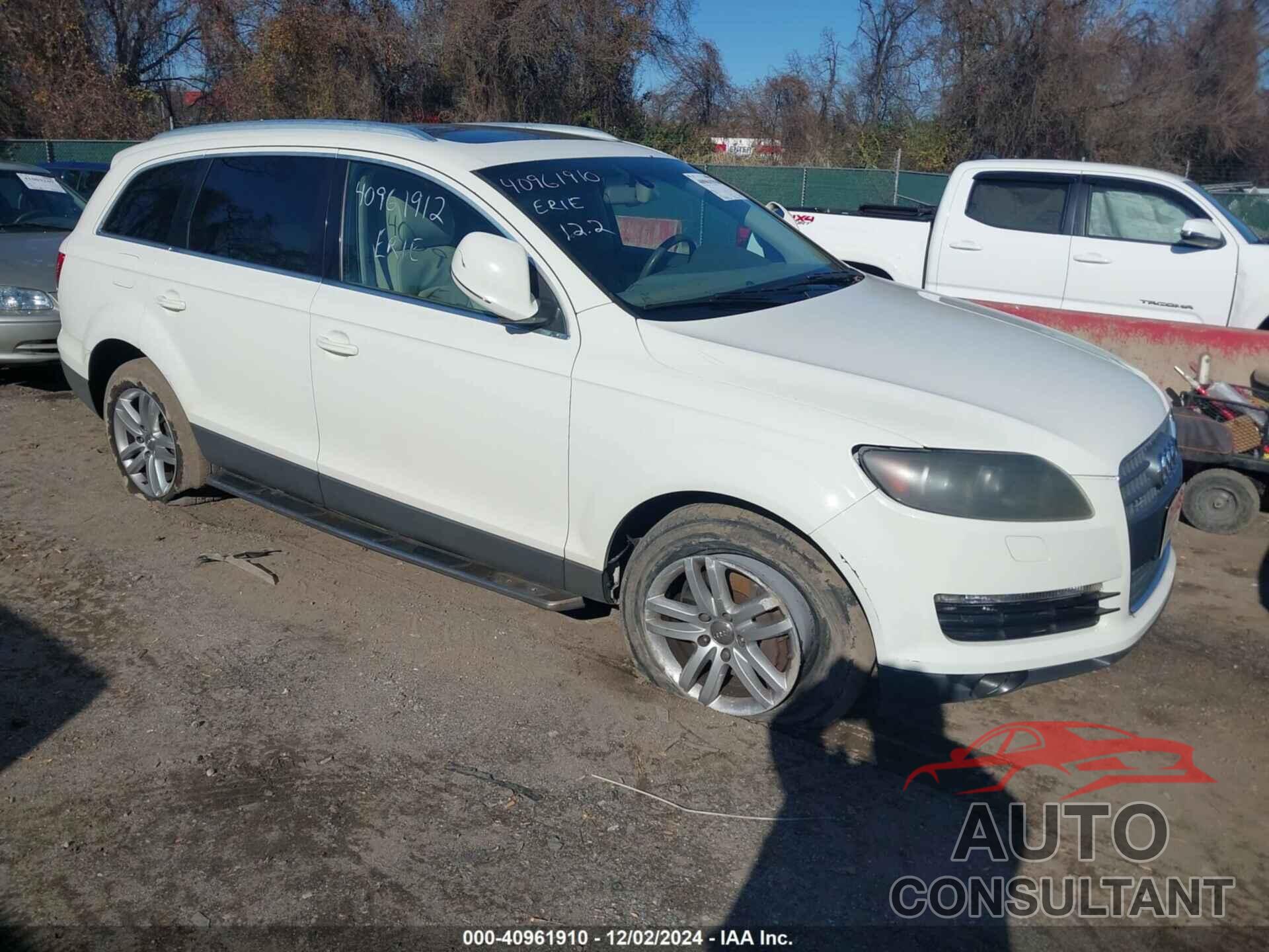 AUDI Q7 2009 - WA1AY94L59D020038