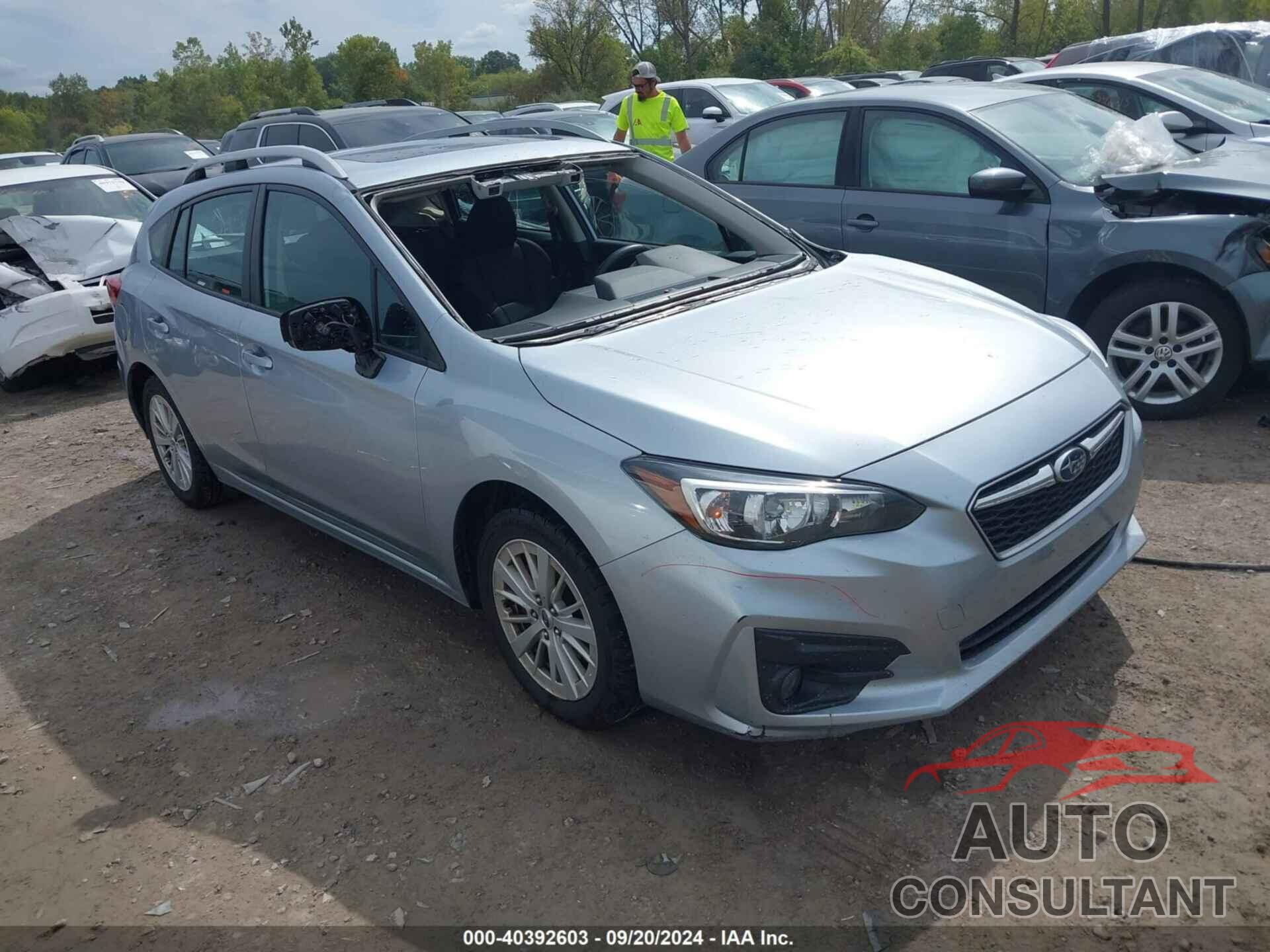 SUBARU IMPREZA 2018 - 4S3GTAD67J3718686