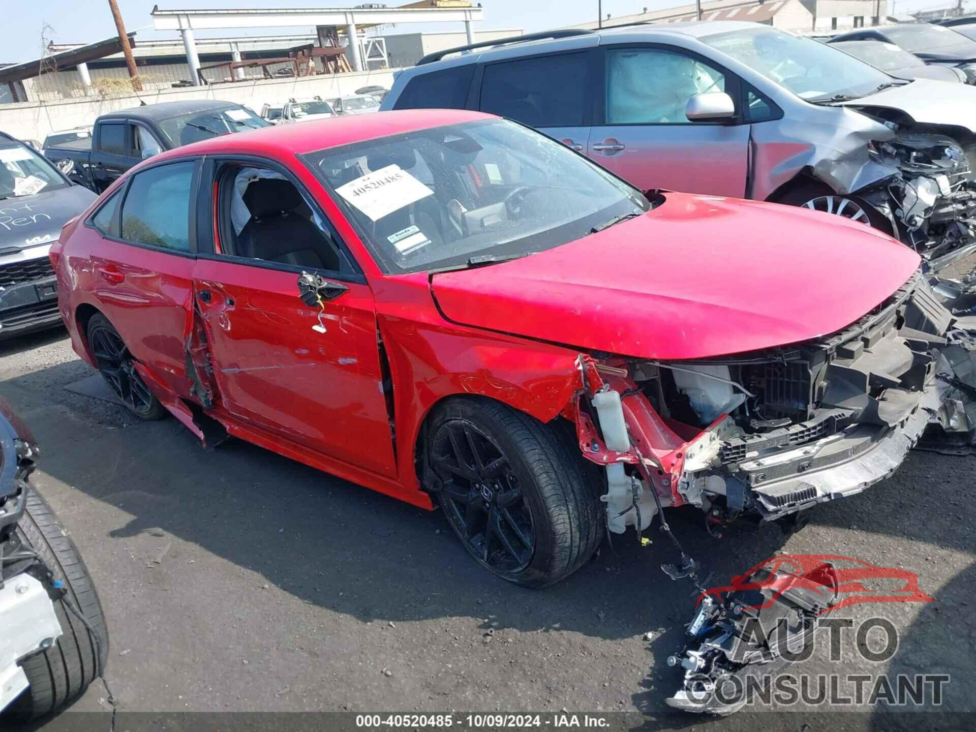 HONDA CIVIC 2022 - 2HGFE2F52NH510641
