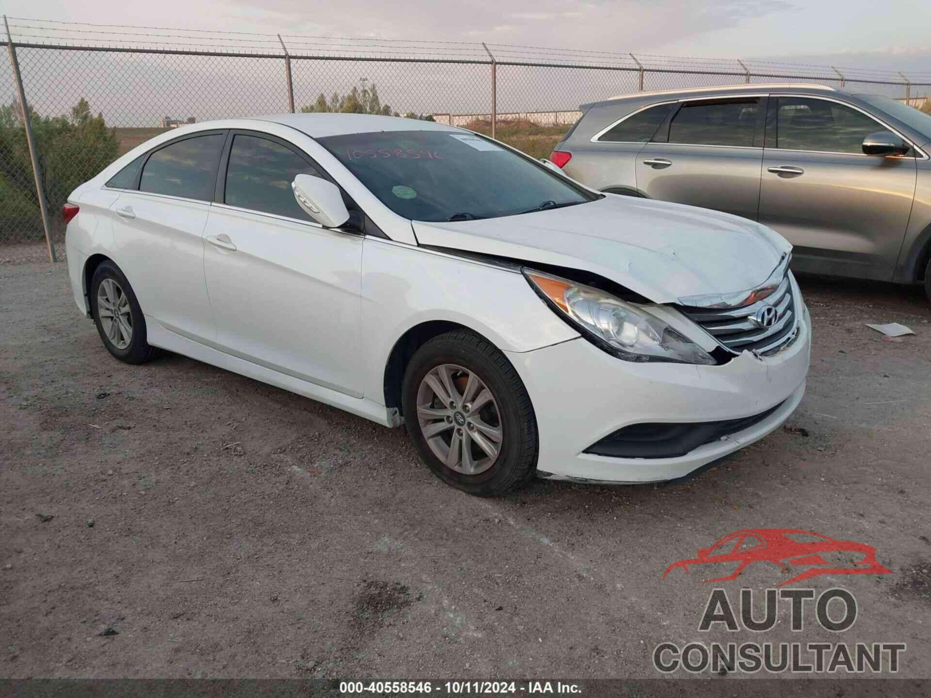 HYUNDAI SONATA 2014 - 5NPEB4AC4EH941462