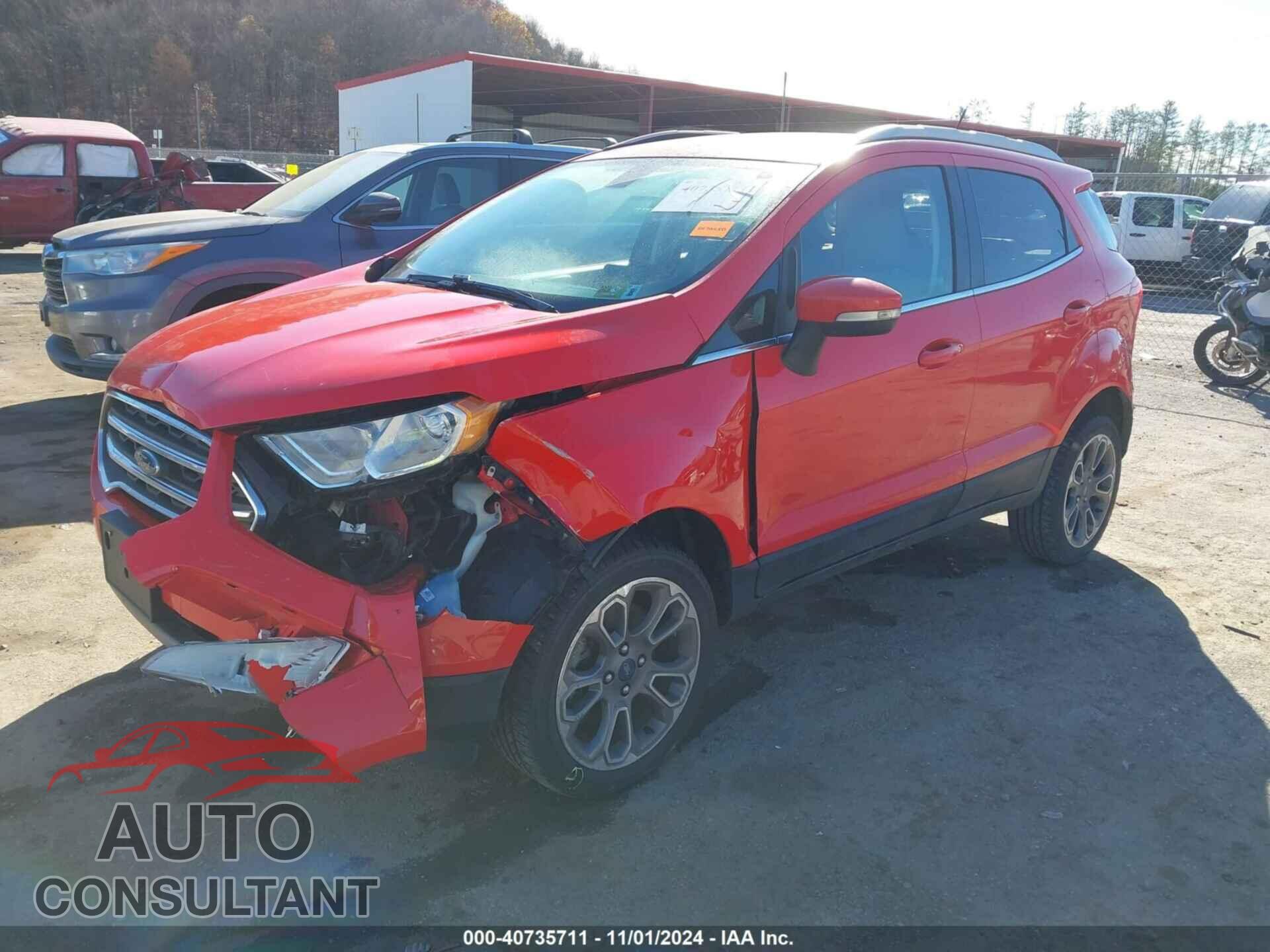 FORD ECOSPORT 2019 - MAJ6S3KL7KC306861