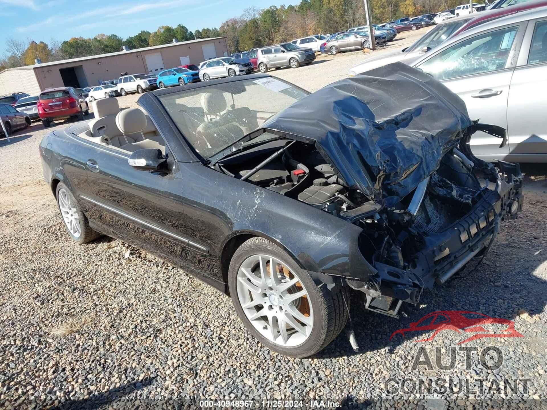 MERCEDES-BENZ CLK 350 2009 - WDBTK56F19F261775