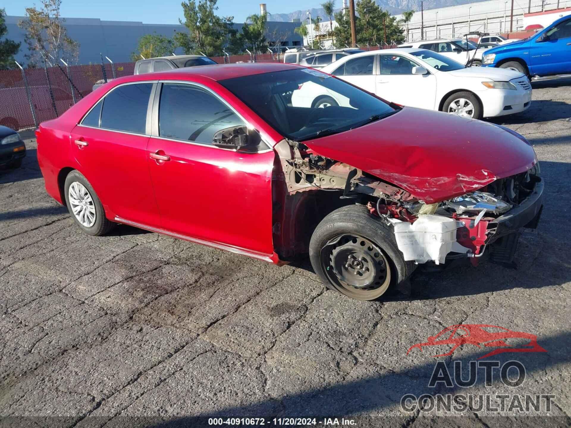 TOYOTA CAMRY 2012 - 4T1BF1FK2CU619245