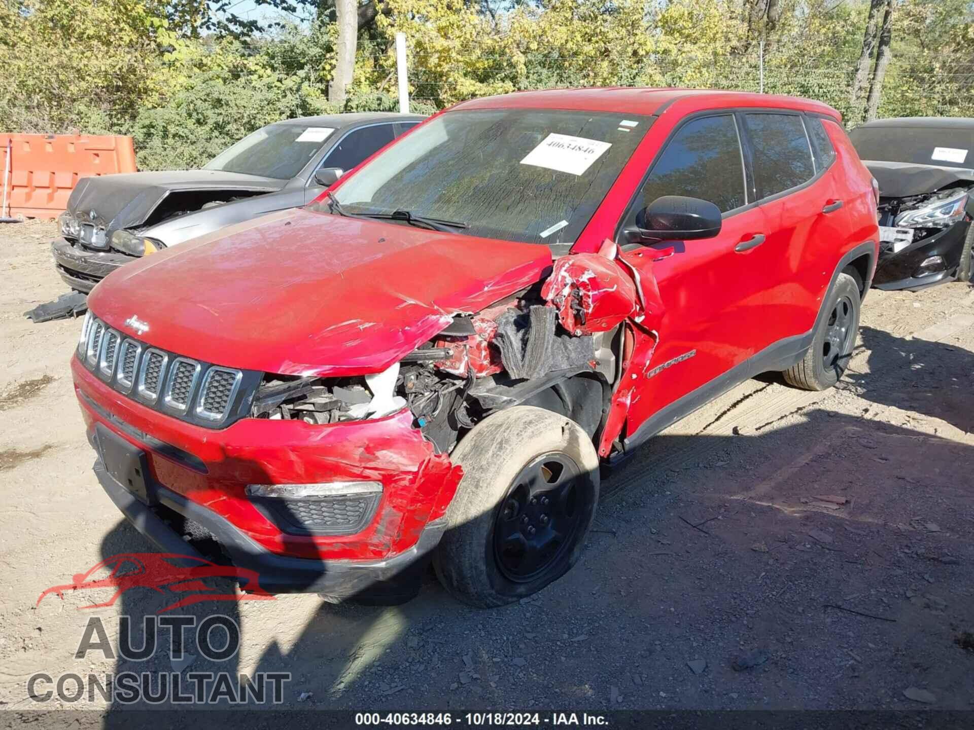 JEEP COMPASS 2018 - 3C4NJDAB6JT146756