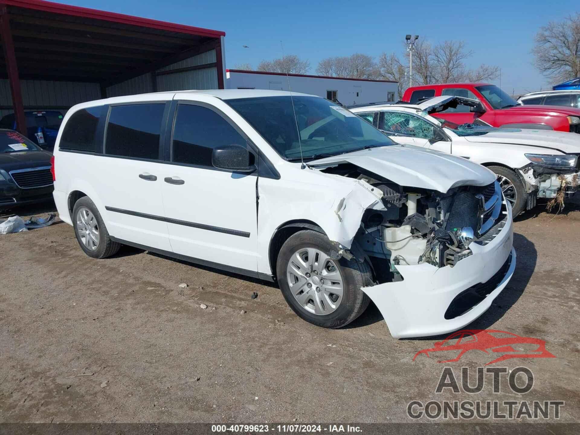 DODGE GRAND CARAVAN 2016 - 2C4RDGBG5GR243690