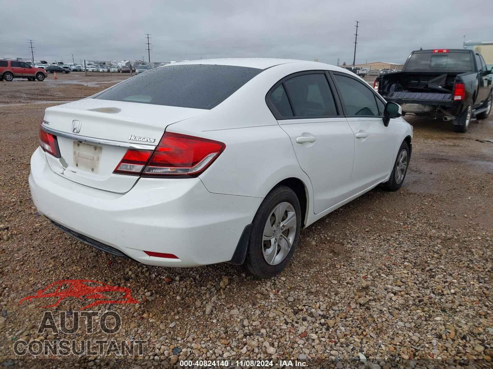 HONDA CIVIC 2013 - 2HGFB2F55DH596230