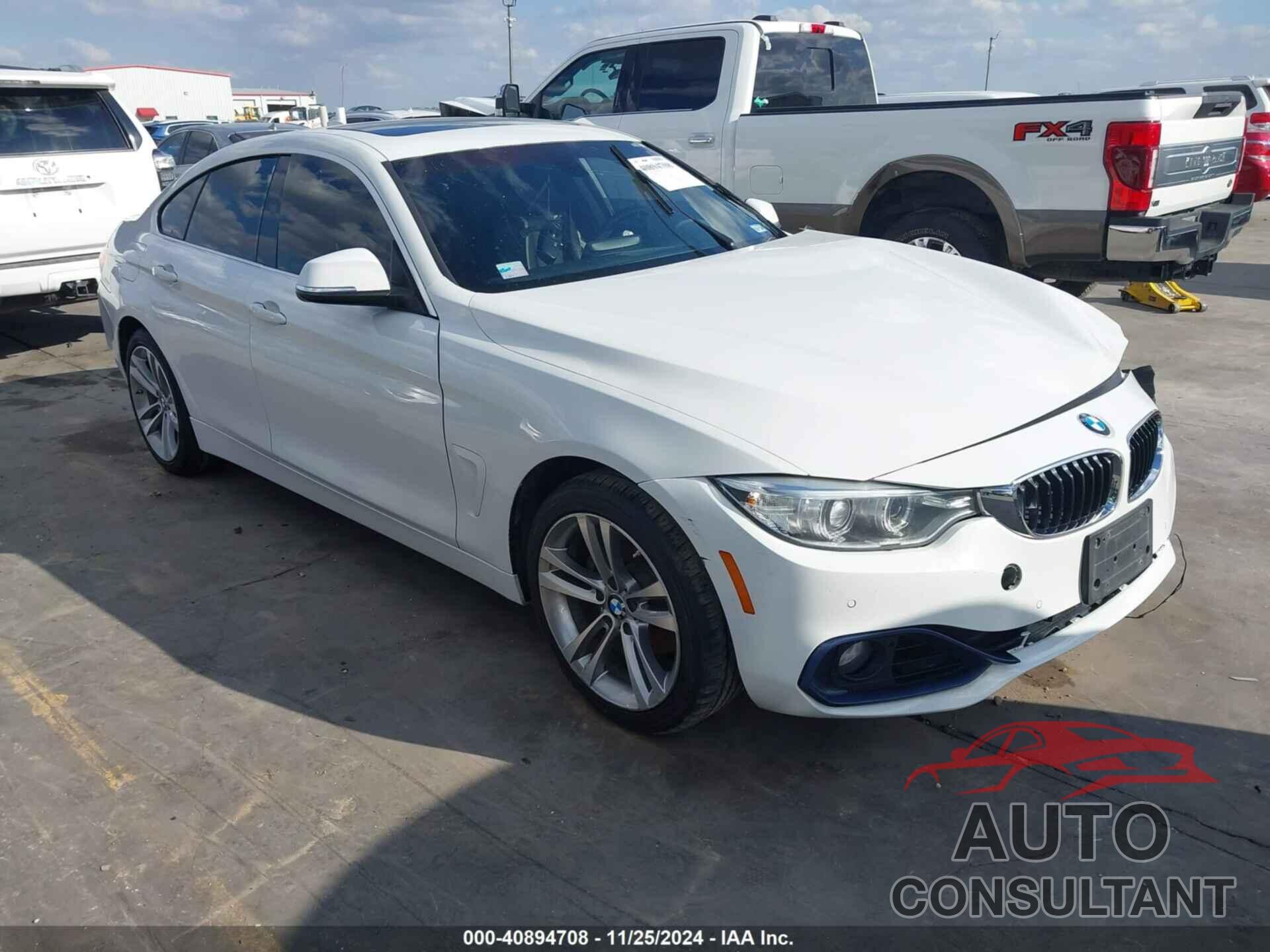 BMW 430I GRAN COUPE 2017 - WBA4F9C59HG792094