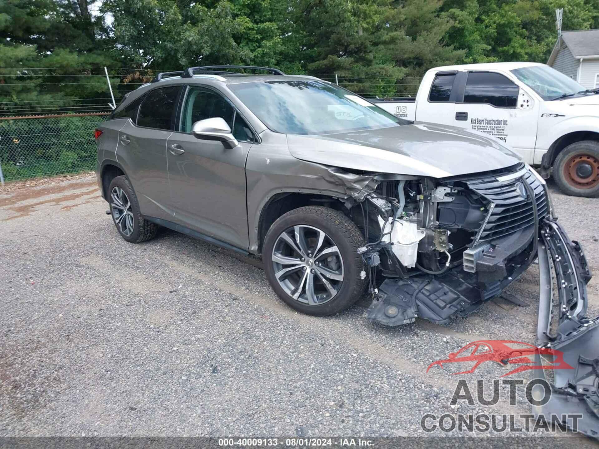 LEXUS RX 350 2017 - 2T2BZMCA0HC074011