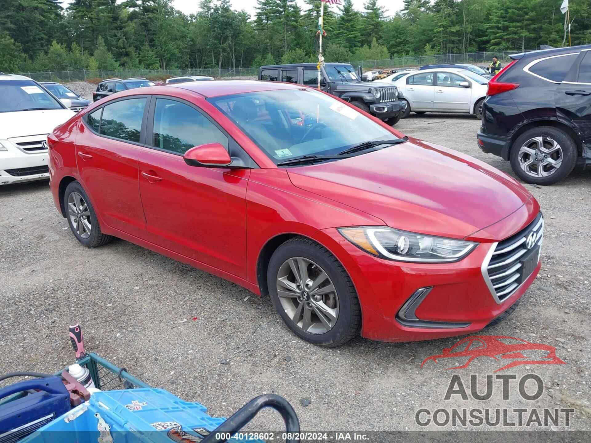 HYUNDAI ELANTRA 2017 - 5NPD84LF4HH077518