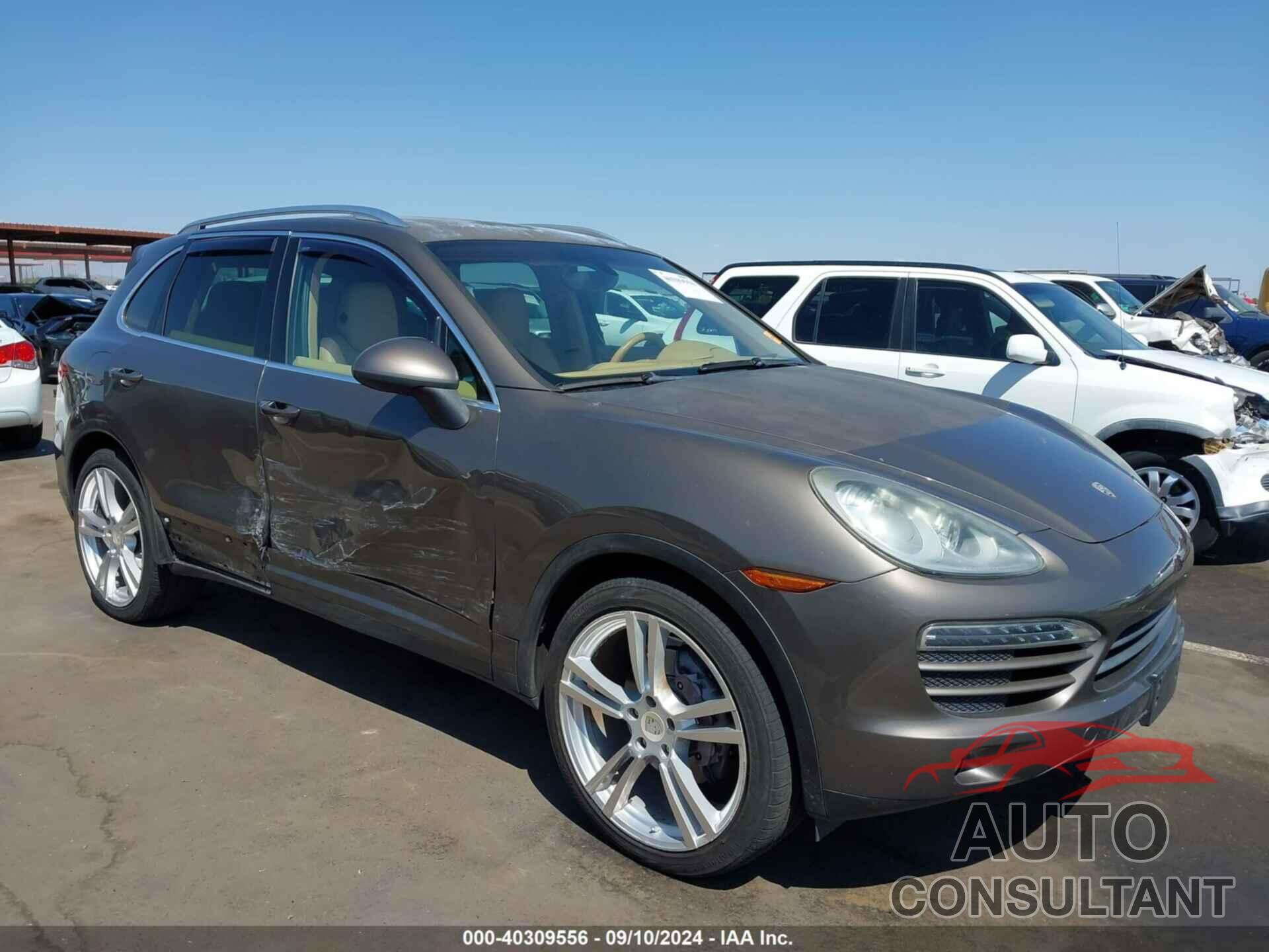 PORSCHE CAYENNE 2012 - WP1AA2A27CLA01970