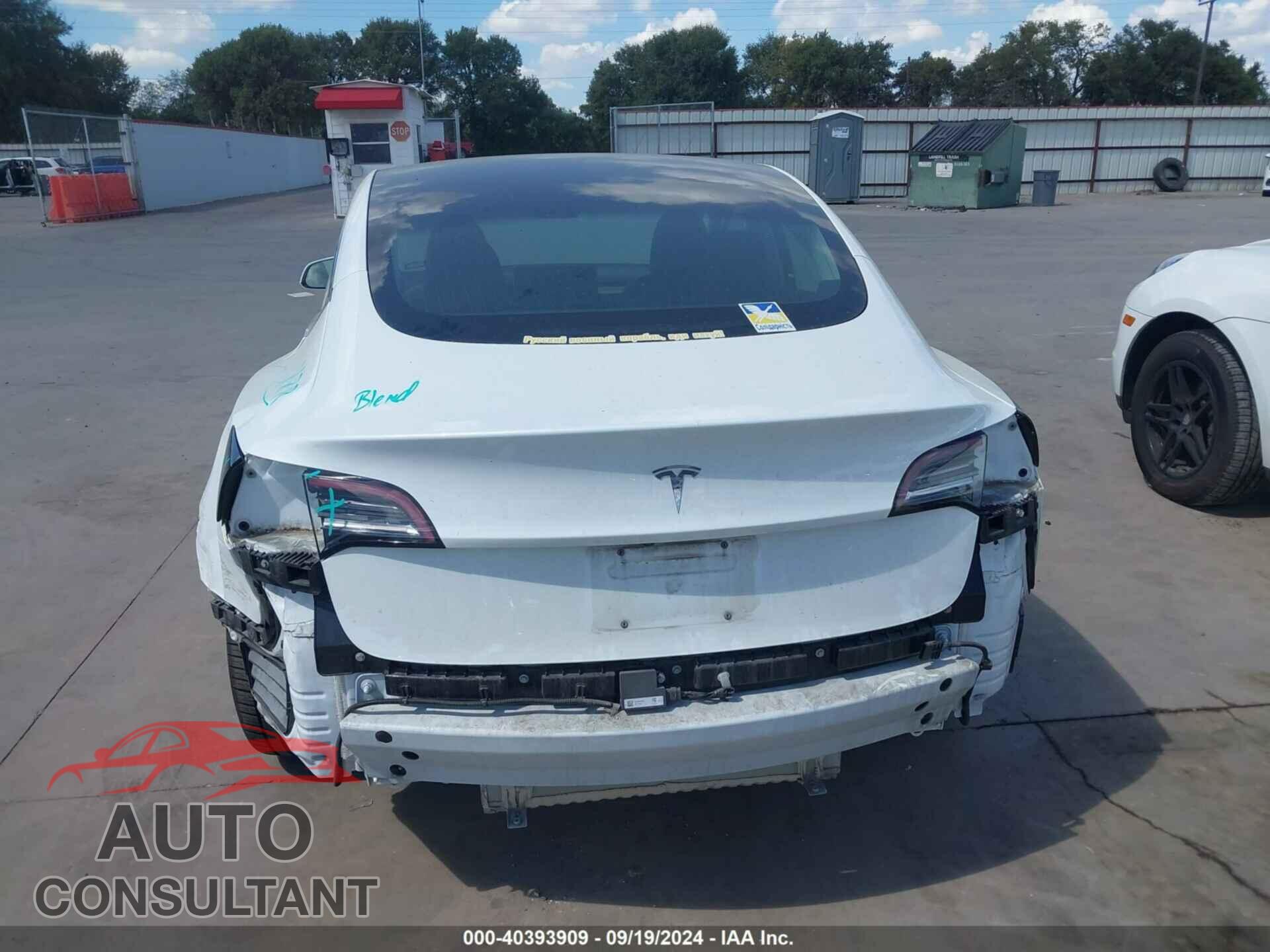 TESLA MODEL 3 2018 - 5YJ3E1EB2JF121968