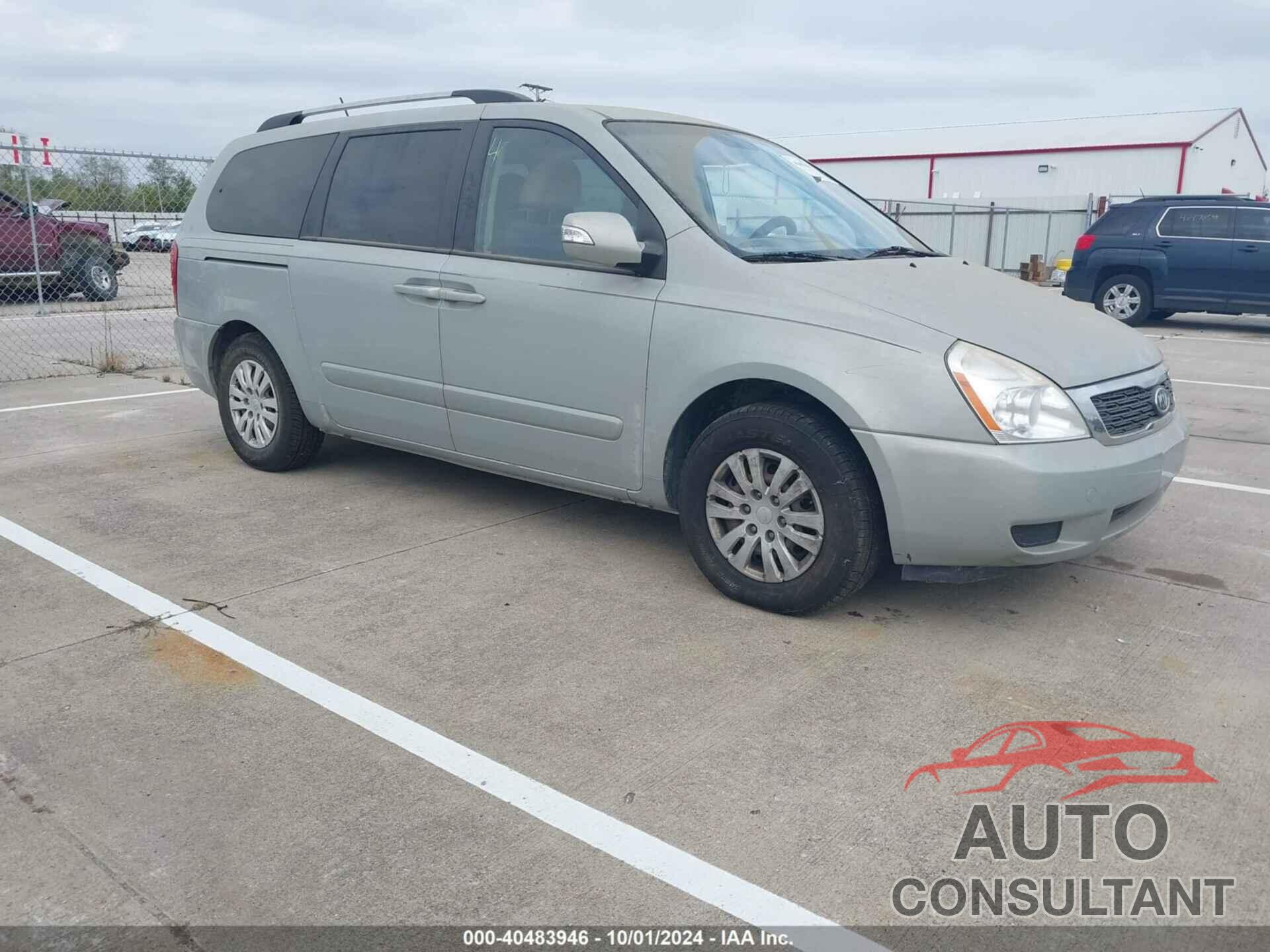 KIA SEDONA 2012 - KNDMG4C75C6459586