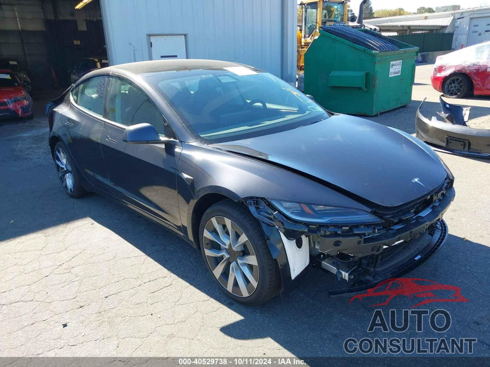 TESLA MODEL 3 2024 - 5YJ3E1EA1RF751516