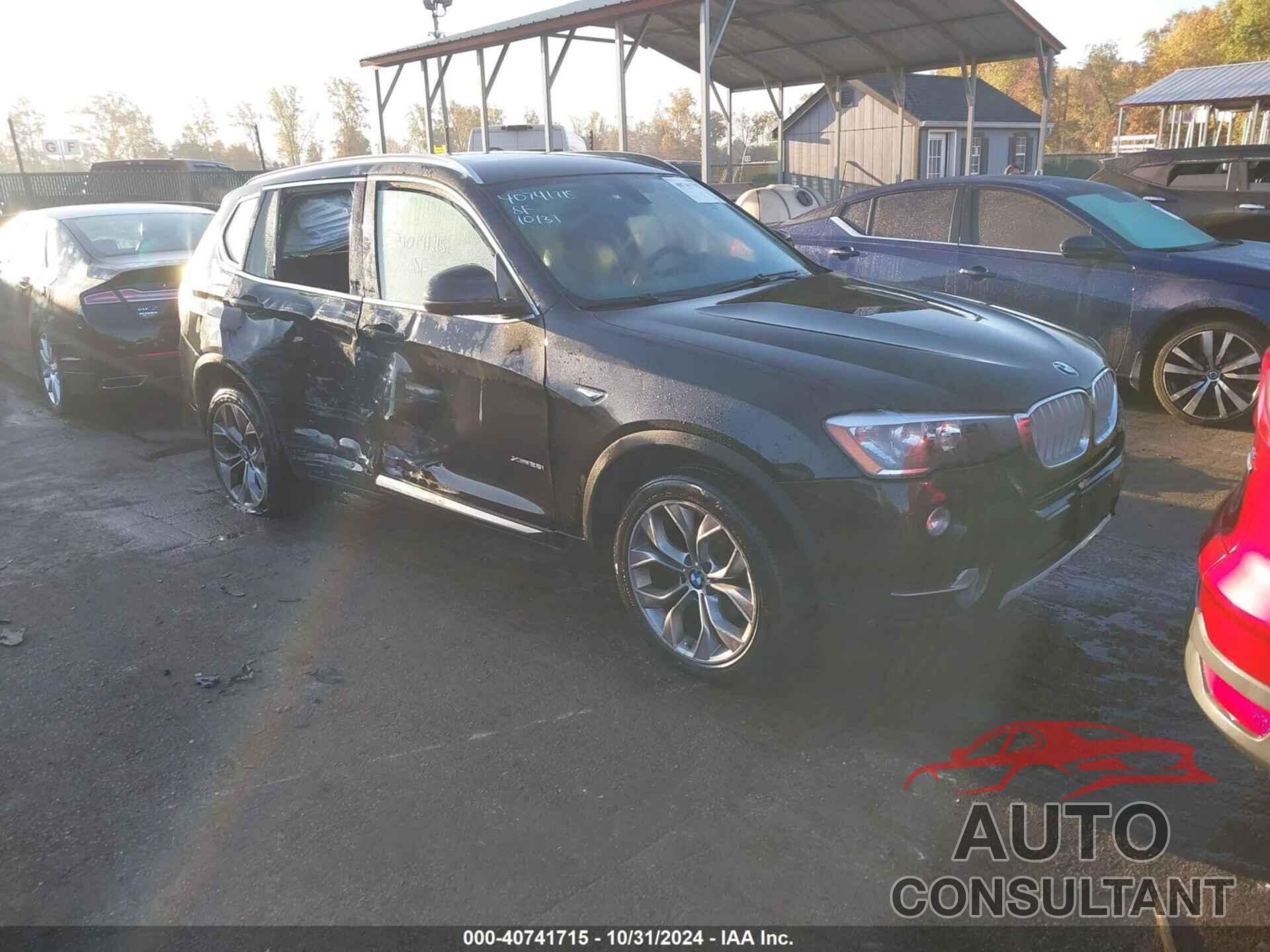 BMW X3 2016 - 5UXWX9C54G0D87911