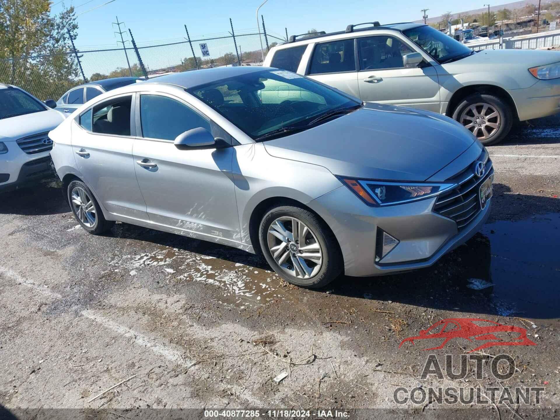 HYUNDAI ELANTRA 2020 - 5NPD84LF2LH555508