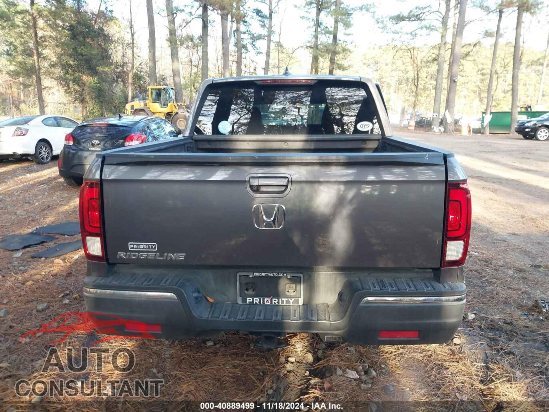 HONDA RIDGELINE 2017 - 5FPYK2F60HB008382