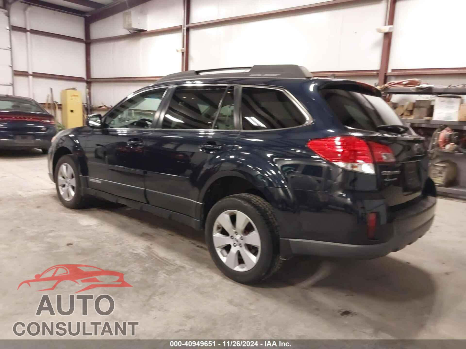 SUBARU OUTBACK 2012 - 4S4BRCLC6C3277157