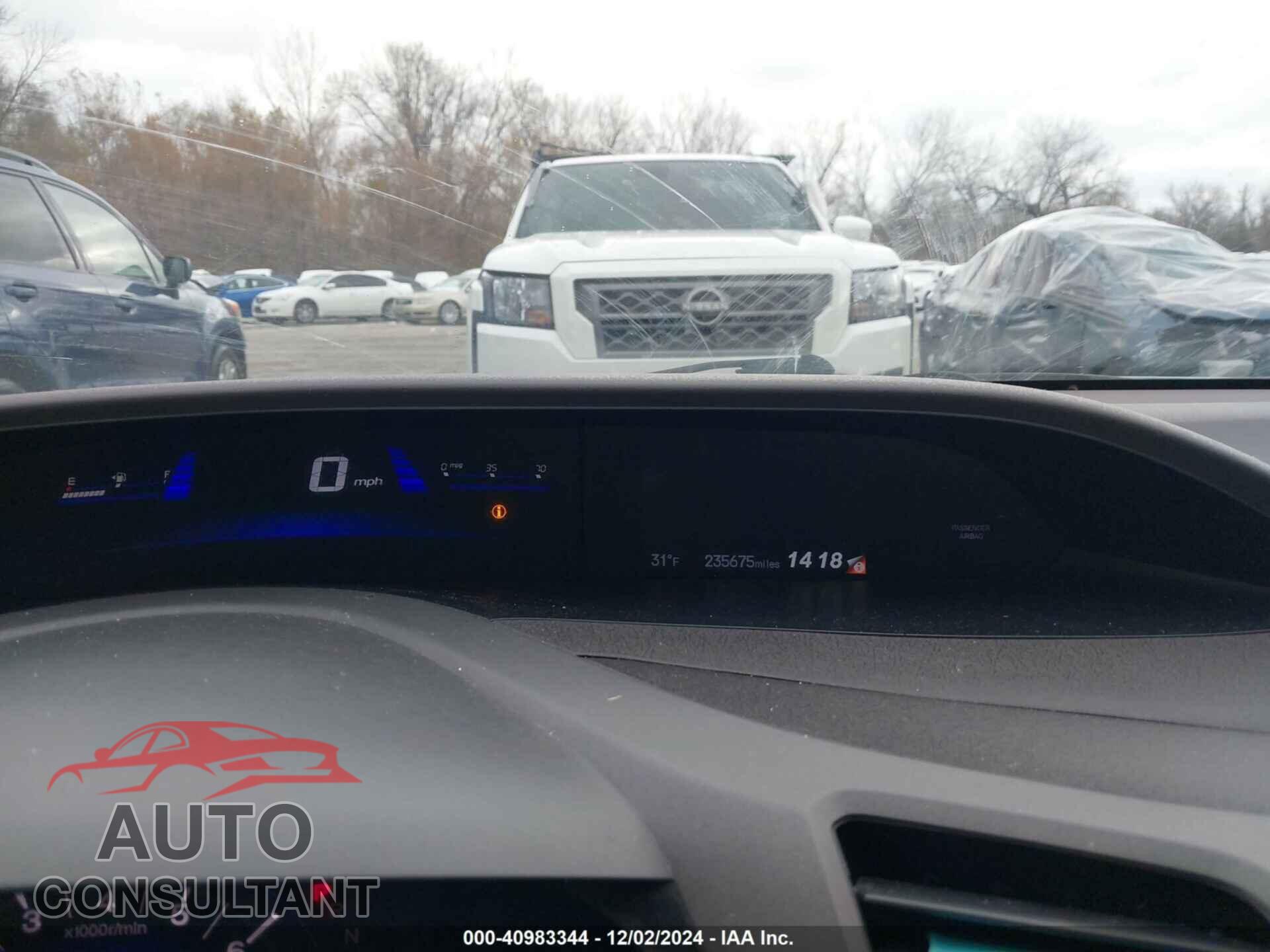 HONDA CIVIC 2012 - 19XFB2F87CE044425