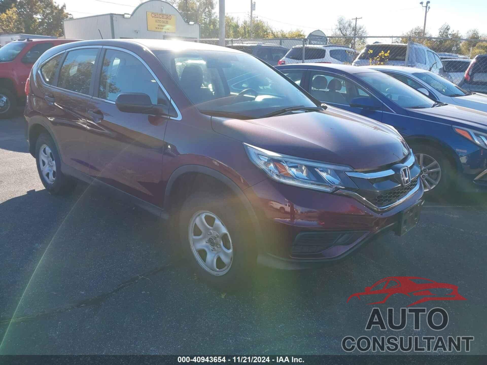 HONDA CR-V 2015 - 5J6RM4H30FL126829