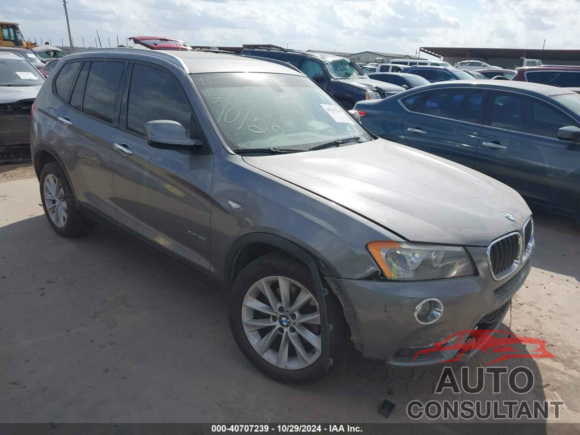 BMW X3 2013 - 5UXWX9C51DL874684