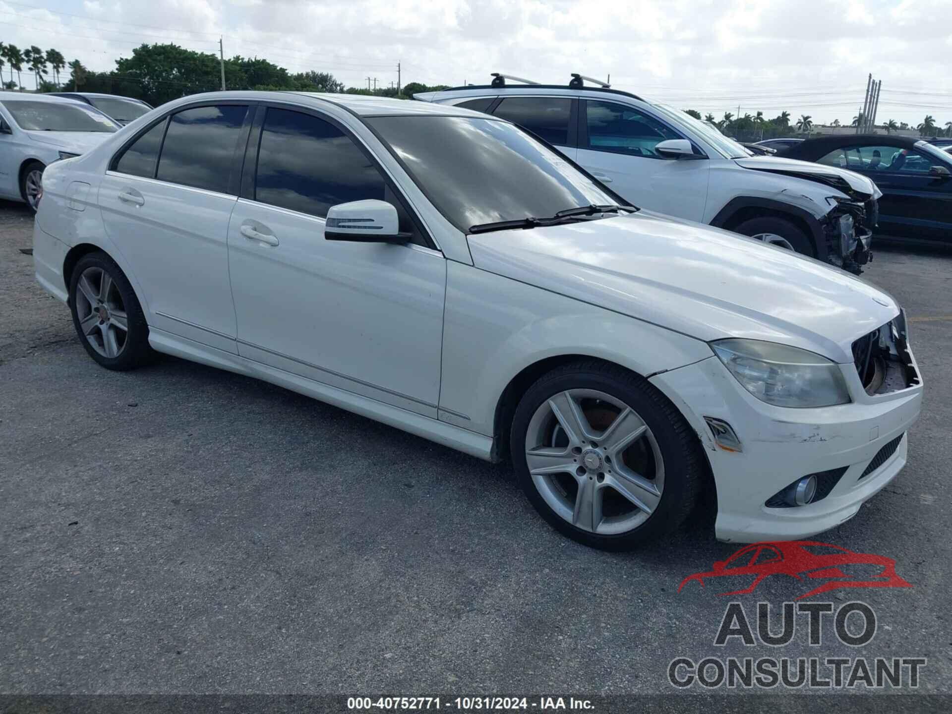 MERCEDES-BENZ C 300 2010 - WDDGF5EB8AR130762