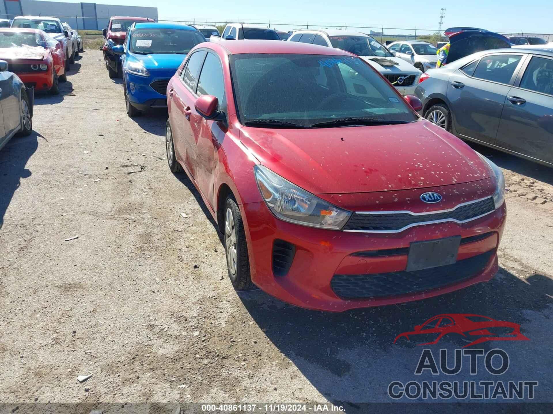 KIA RIO 2018 - 3KPA25AB5JE120235