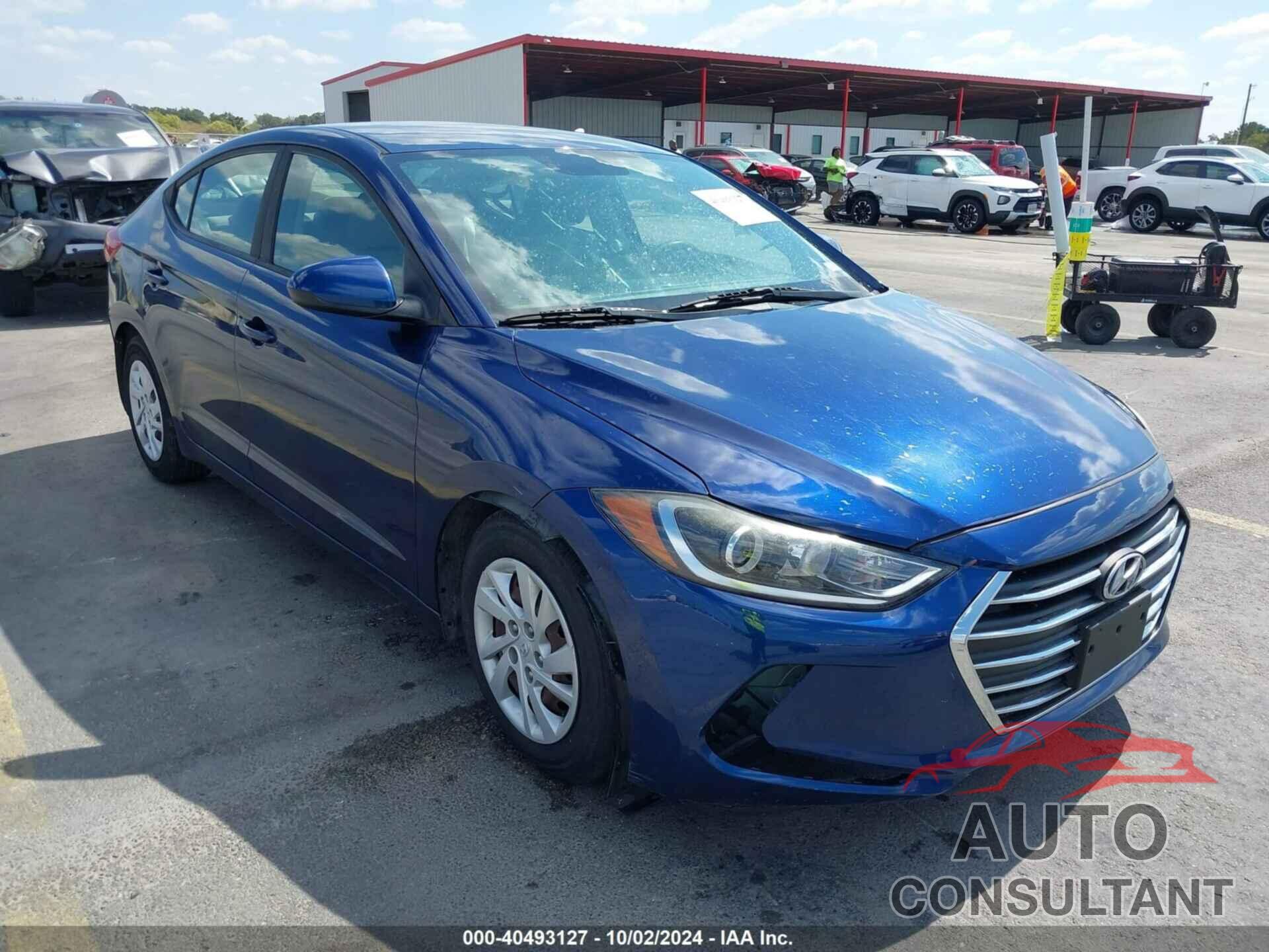 HYUNDAI ELANTRA 2018 - 5NPD74LF0JH325109