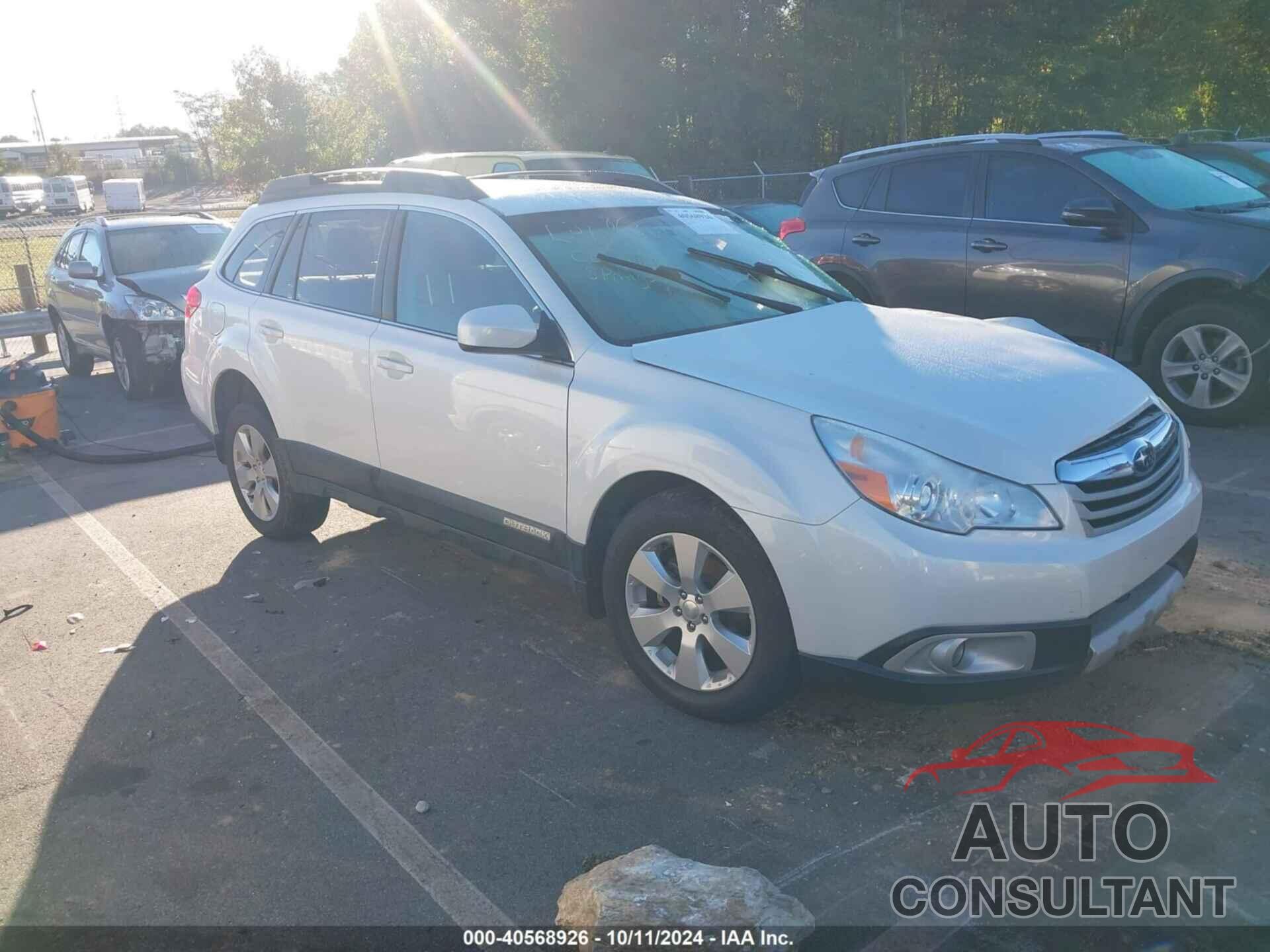 SUBARU OUTBACK 2010 - 4S4BRCKC5A3355958