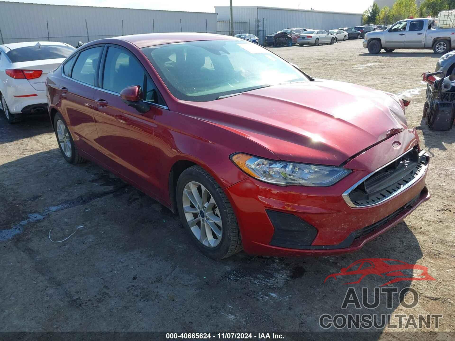 FORD FUSION 2019 - 3FA6P0HD1KR171538