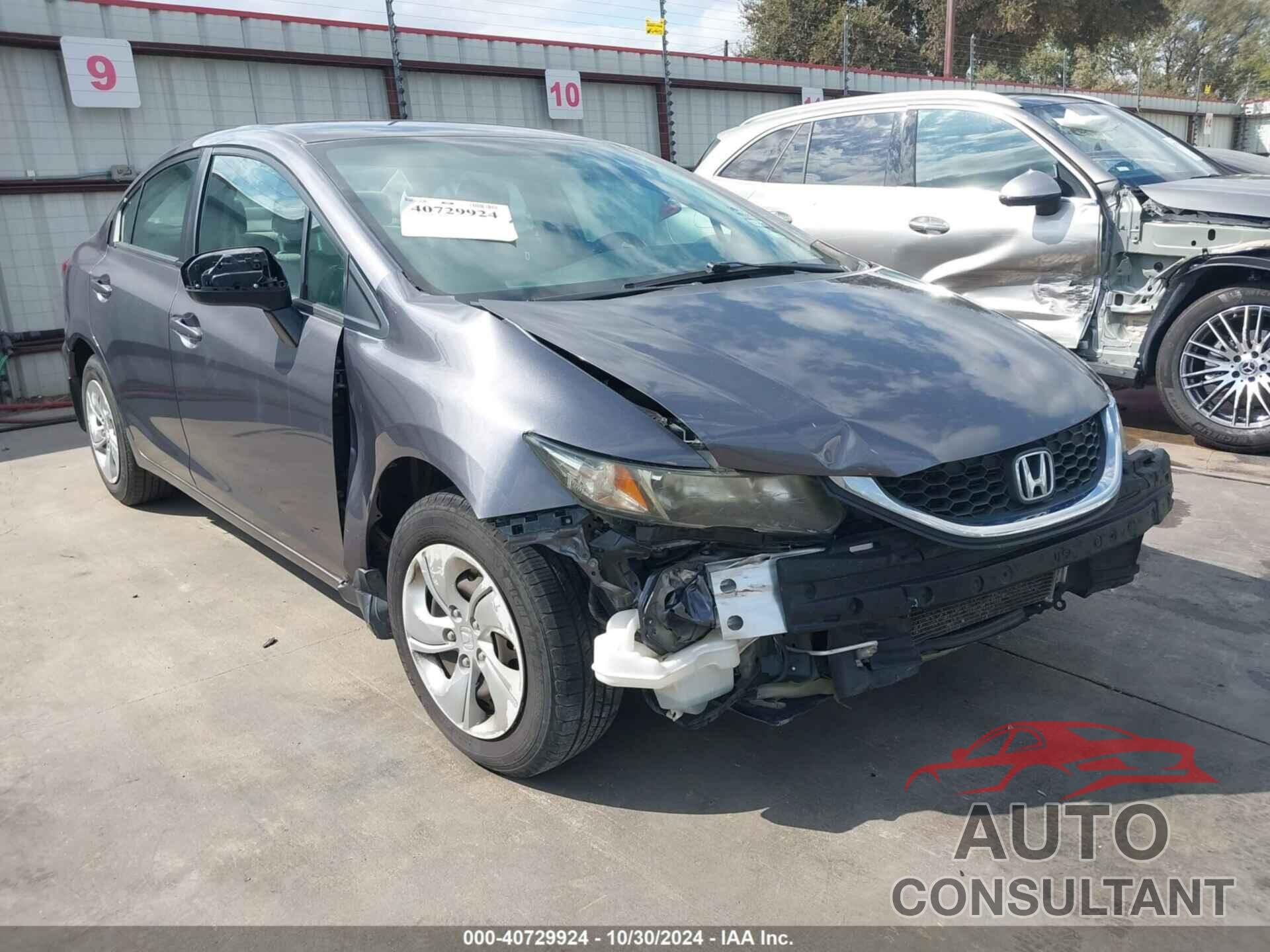 HONDA CIVIC 2014 - 19XFB2F50EE003871