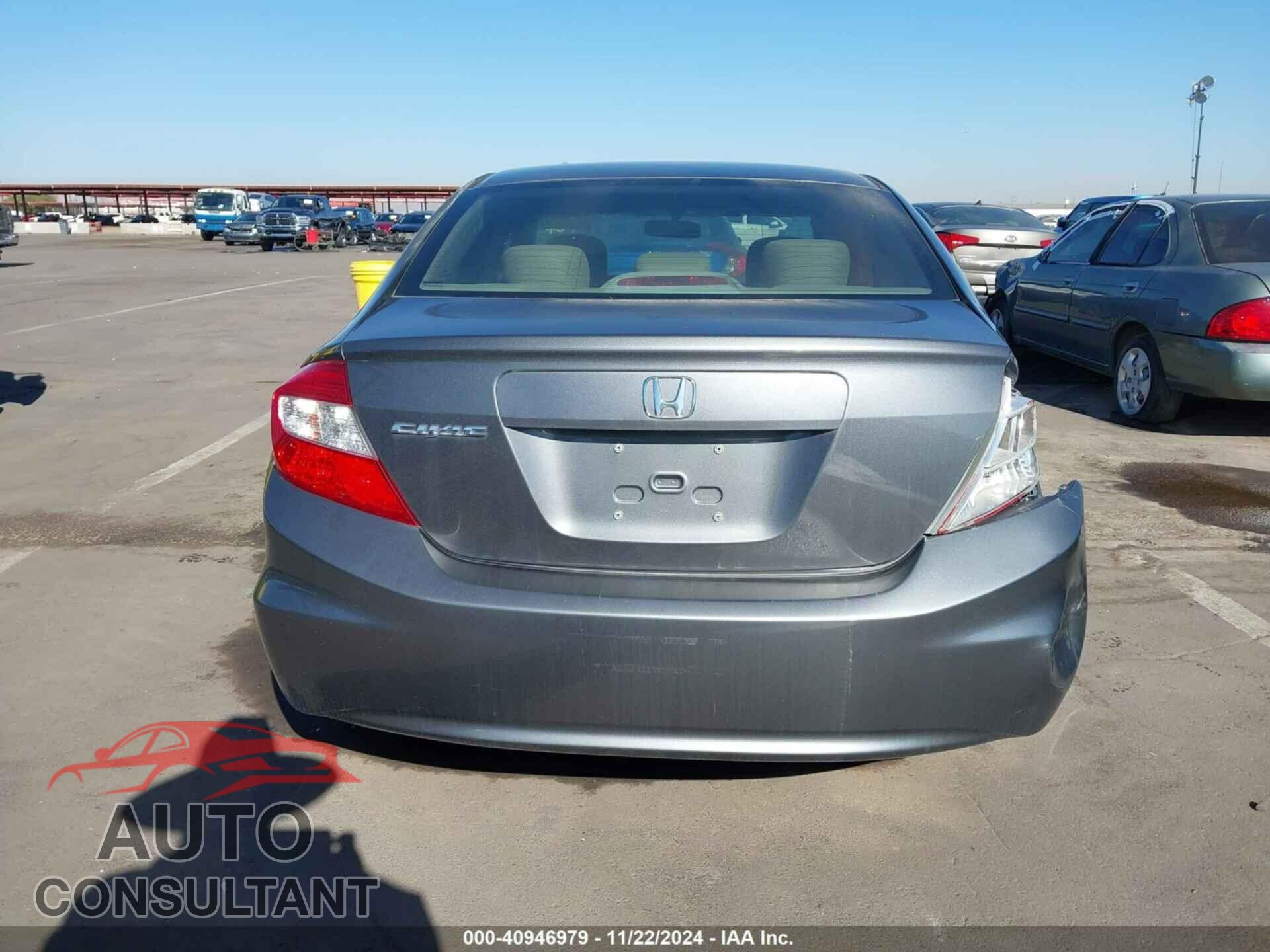 HONDA CIVIC 2012 - 2HGFB2F85CH302933