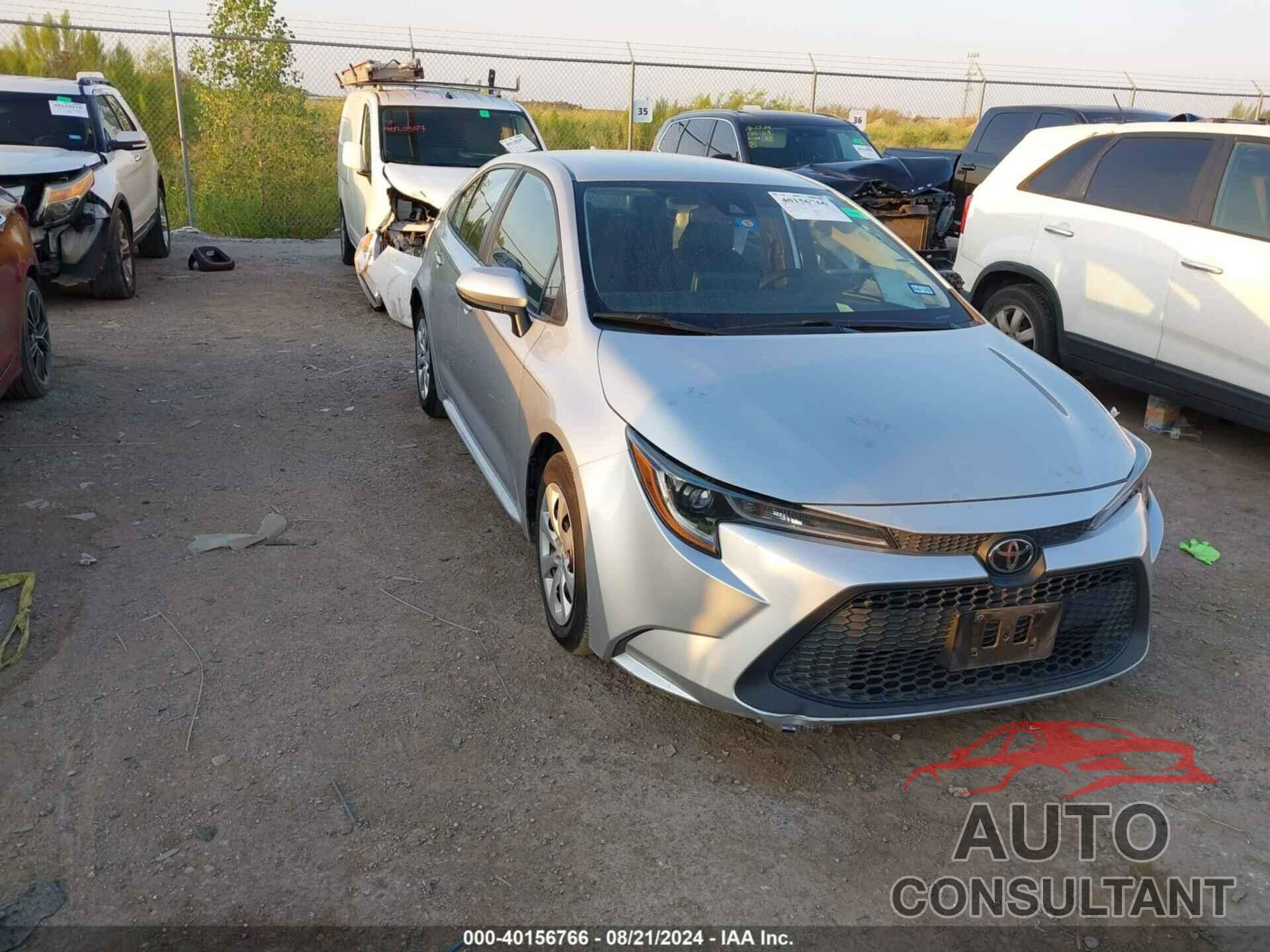 TOYOTA COROLLA 2020 - 5YFEPRAE3LP127738