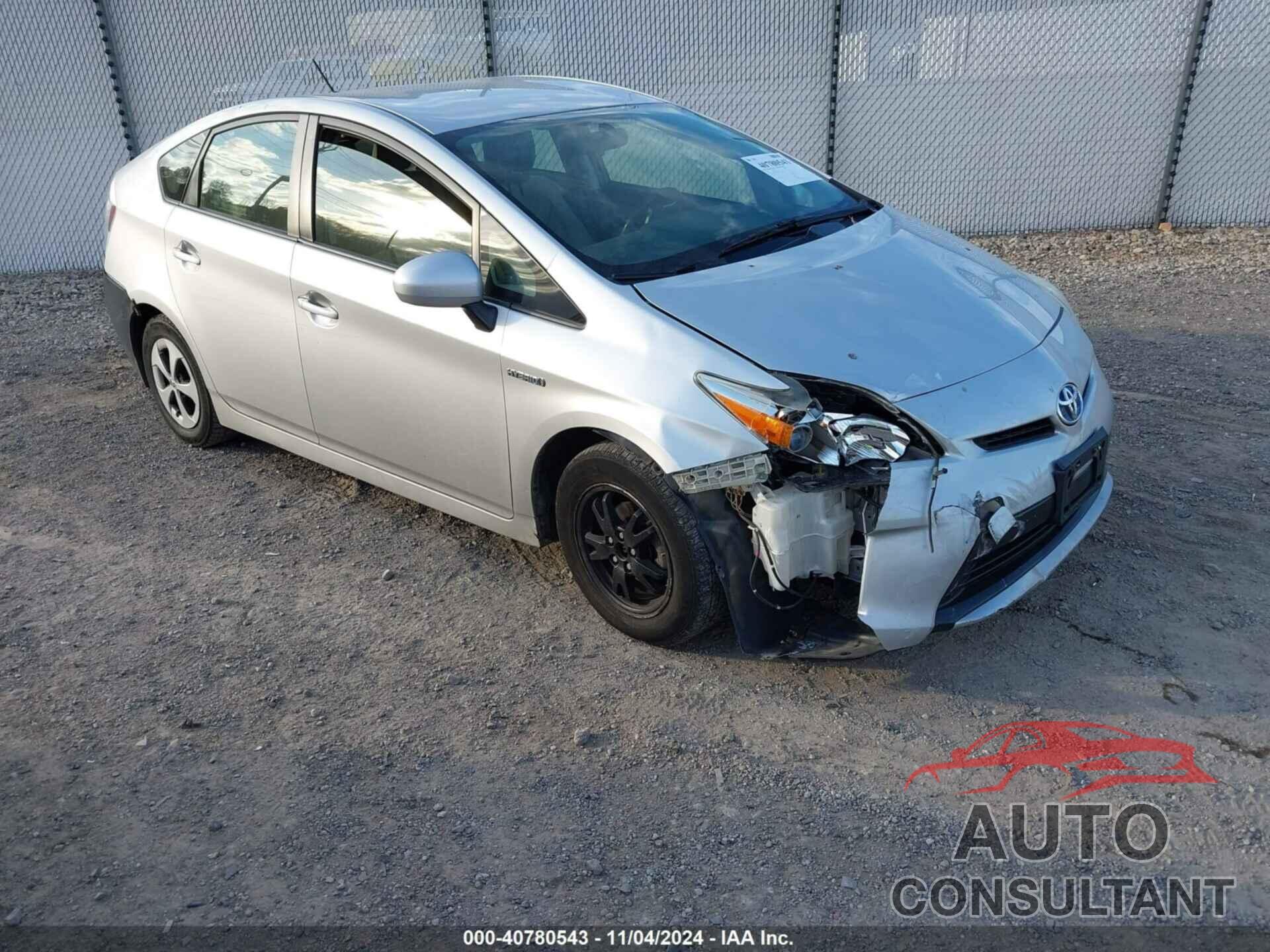 TOYOTA PRIUS 2014 - JTDKN3DU4E0374899
