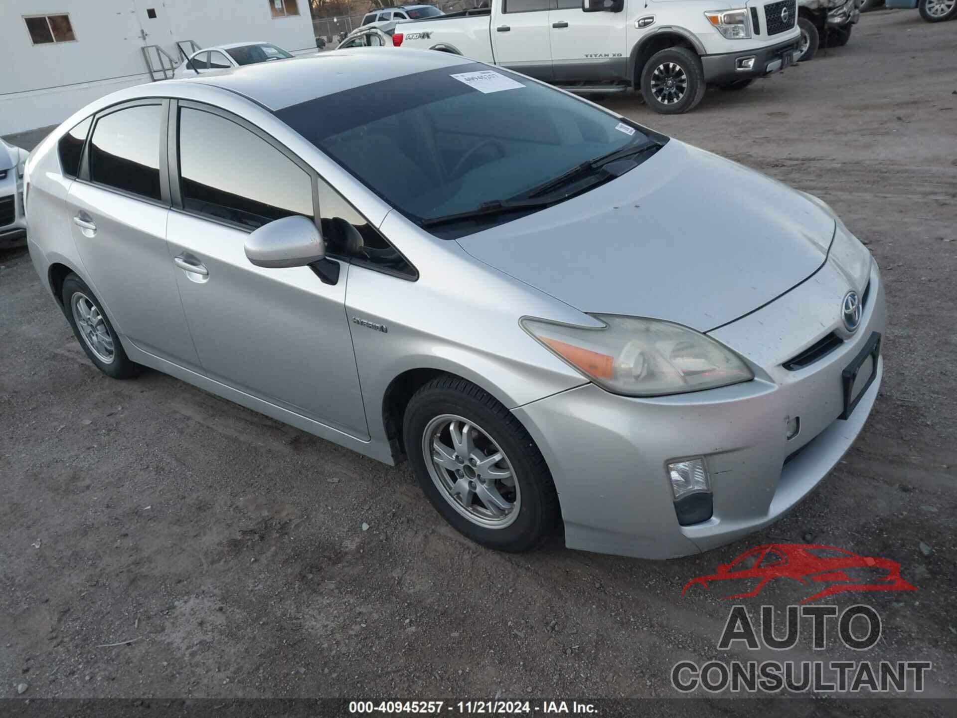 TOYOTA PRIUS 2011 - JTDKN3DU4B5357664