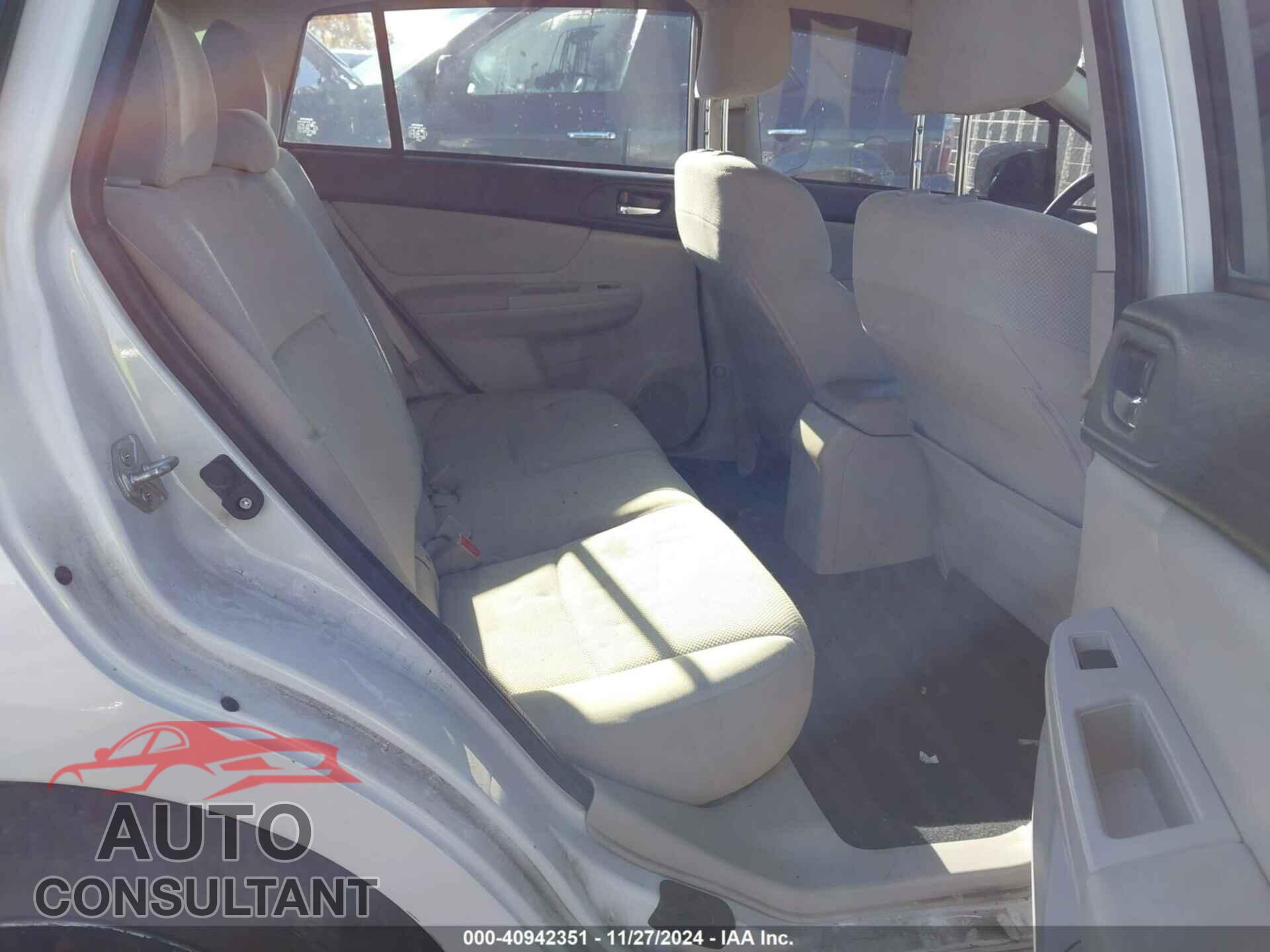 SUBARU IMPREZA 2012 - JF1GPAF66CH211971