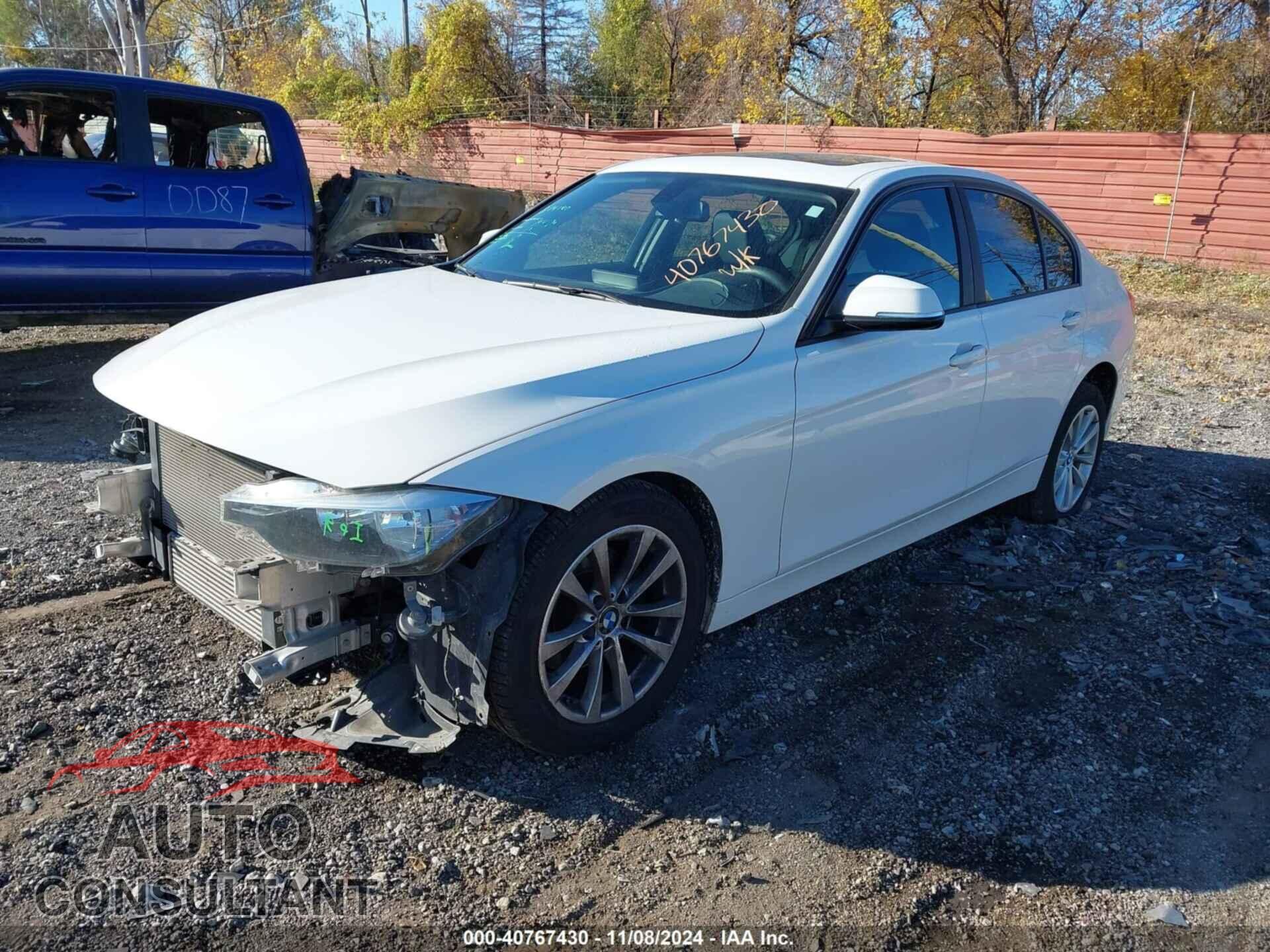 BMW 320I 2016 - WBA8E5G54GNU20499