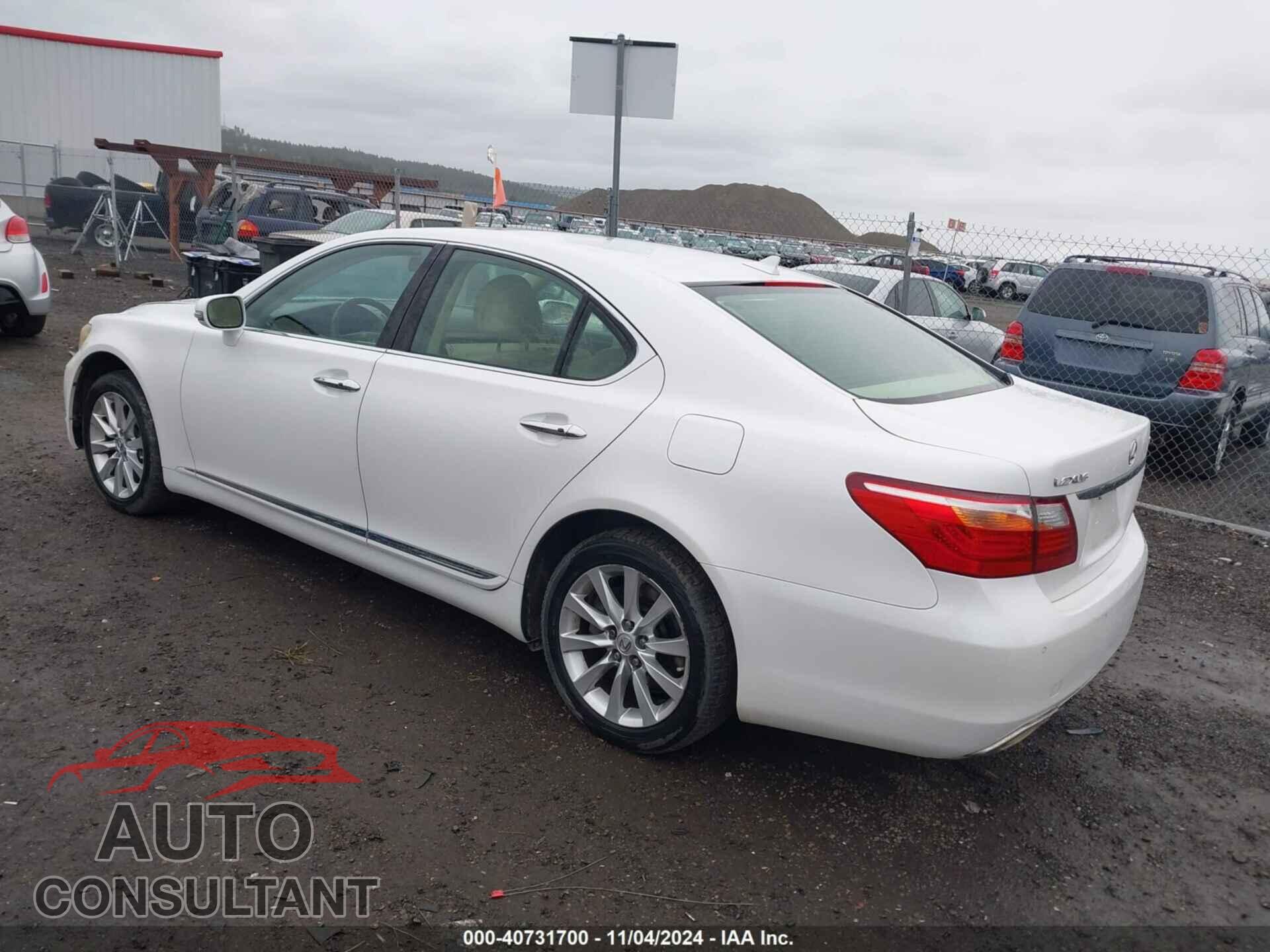 LEXUS LS 460 2010 - JTHCL5EF0A5004860