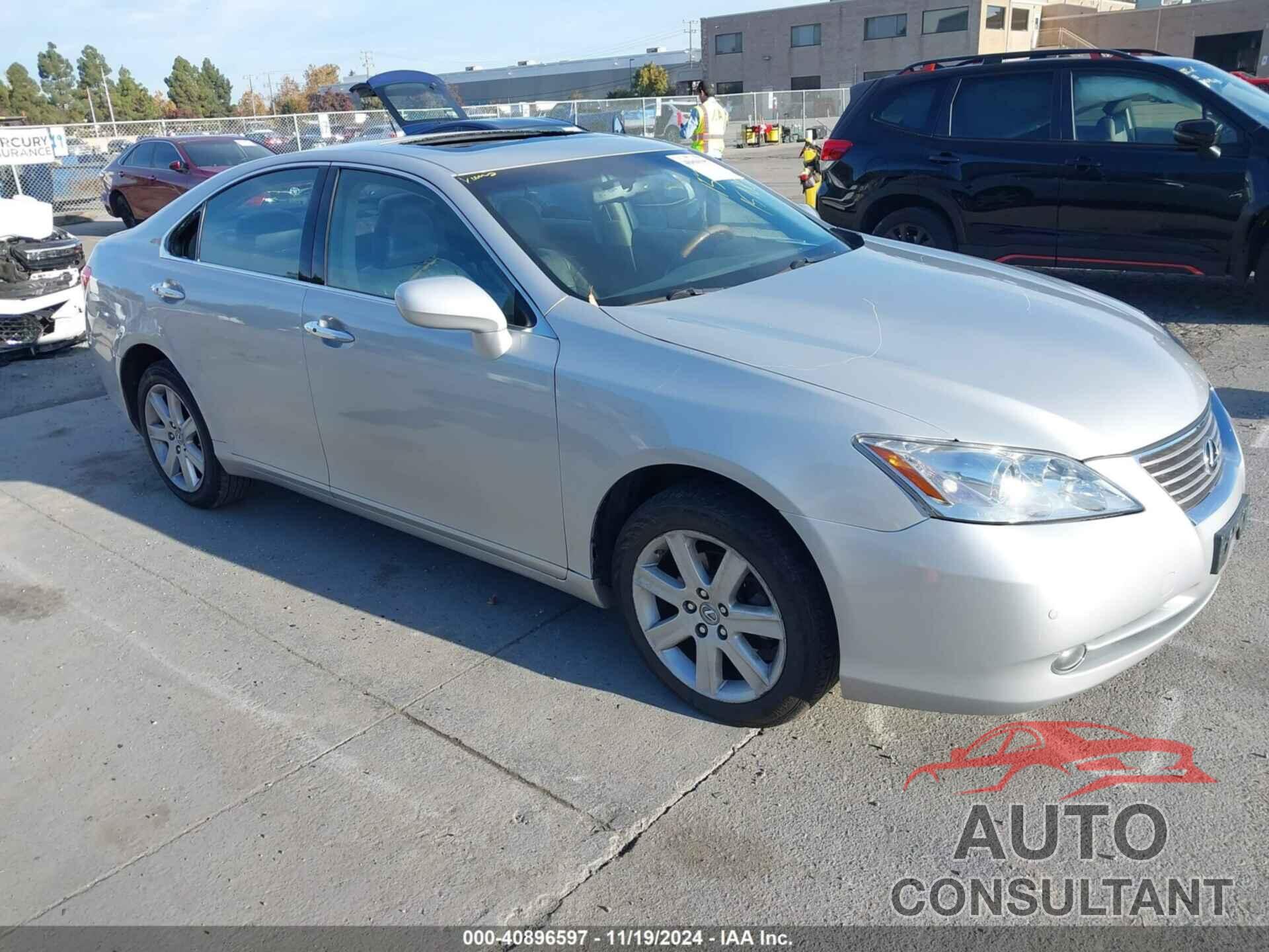 LEXUS ES 350 2009 - JTHBJ46G092310344