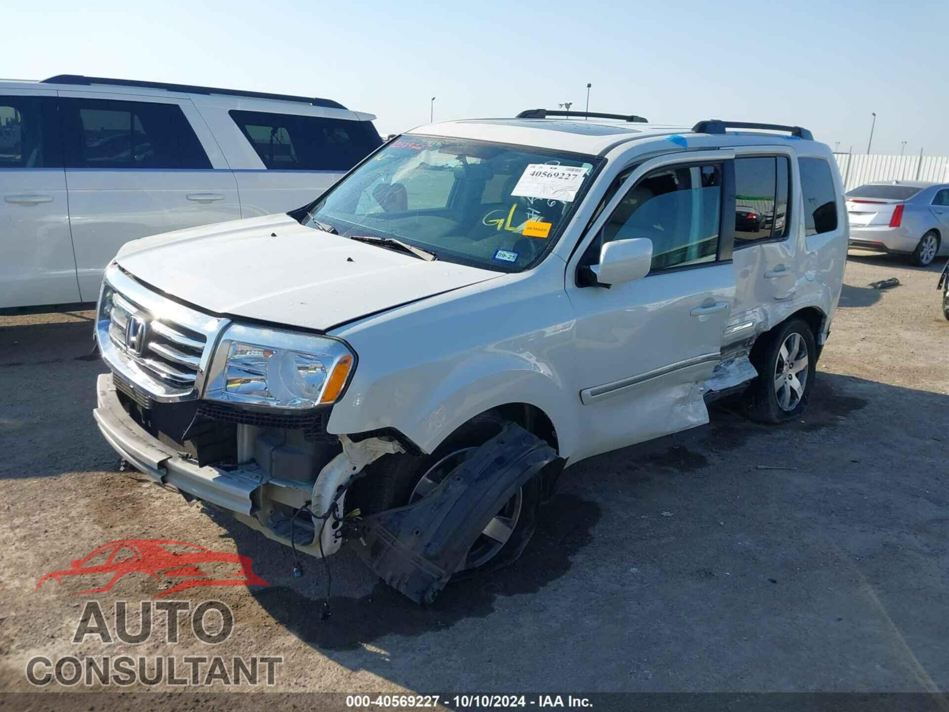 HONDA PILOT 2014 - 5FNYF4H95EB026176