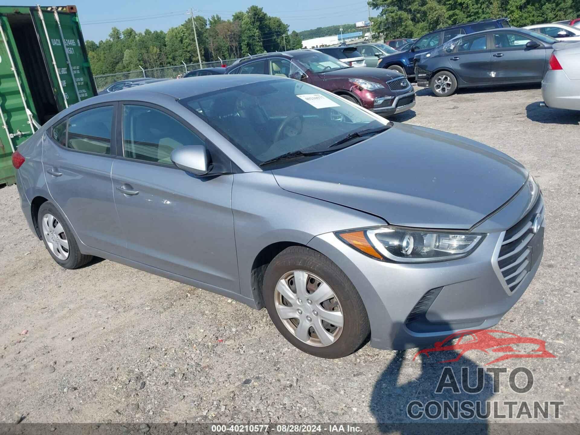 HYUNDAI ELANTRA 2017 - 5NPD74LF3HH126095