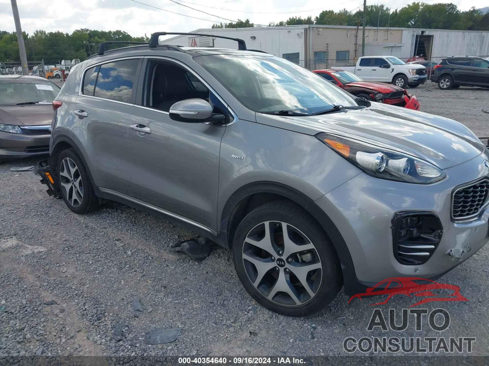 KIA SPORTAGE 2019 - KNDPRCA67K7616345