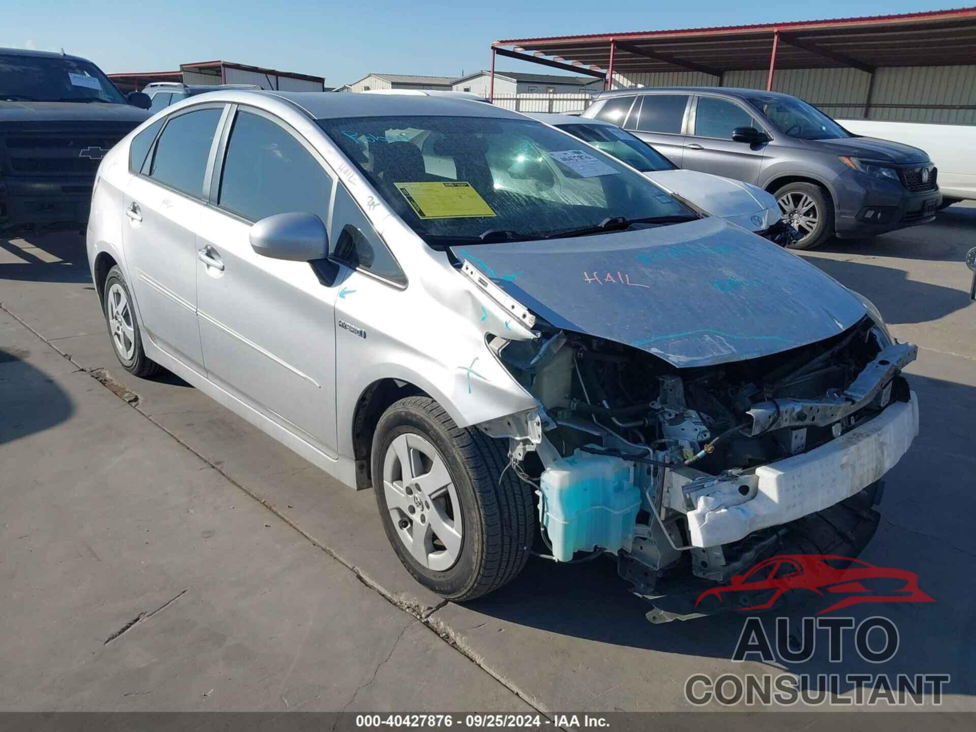 TOYOTA PRIUS 2011 - JTDKN3DU2B5330057